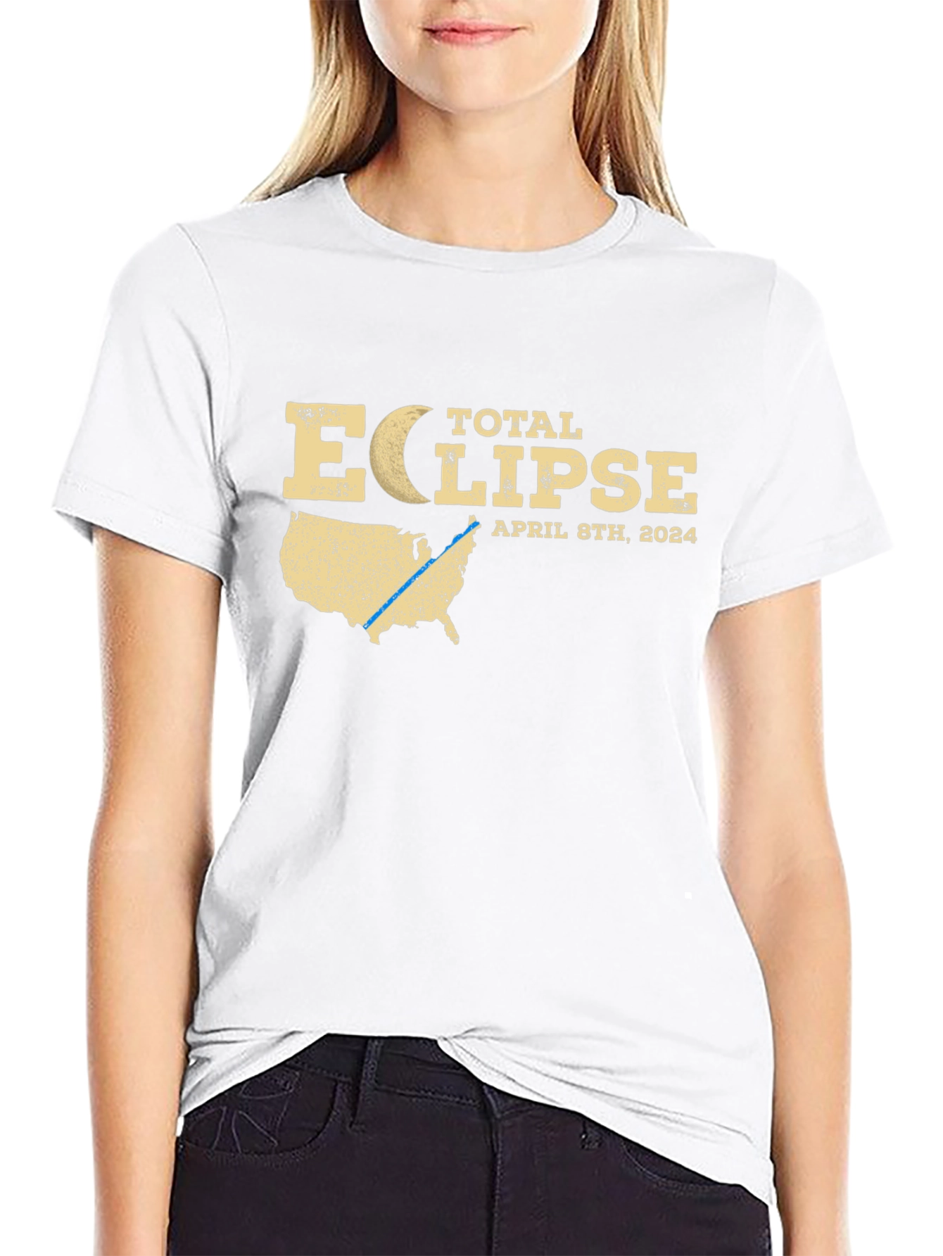 Total Eclipse 2024 April 8th T-Shirt