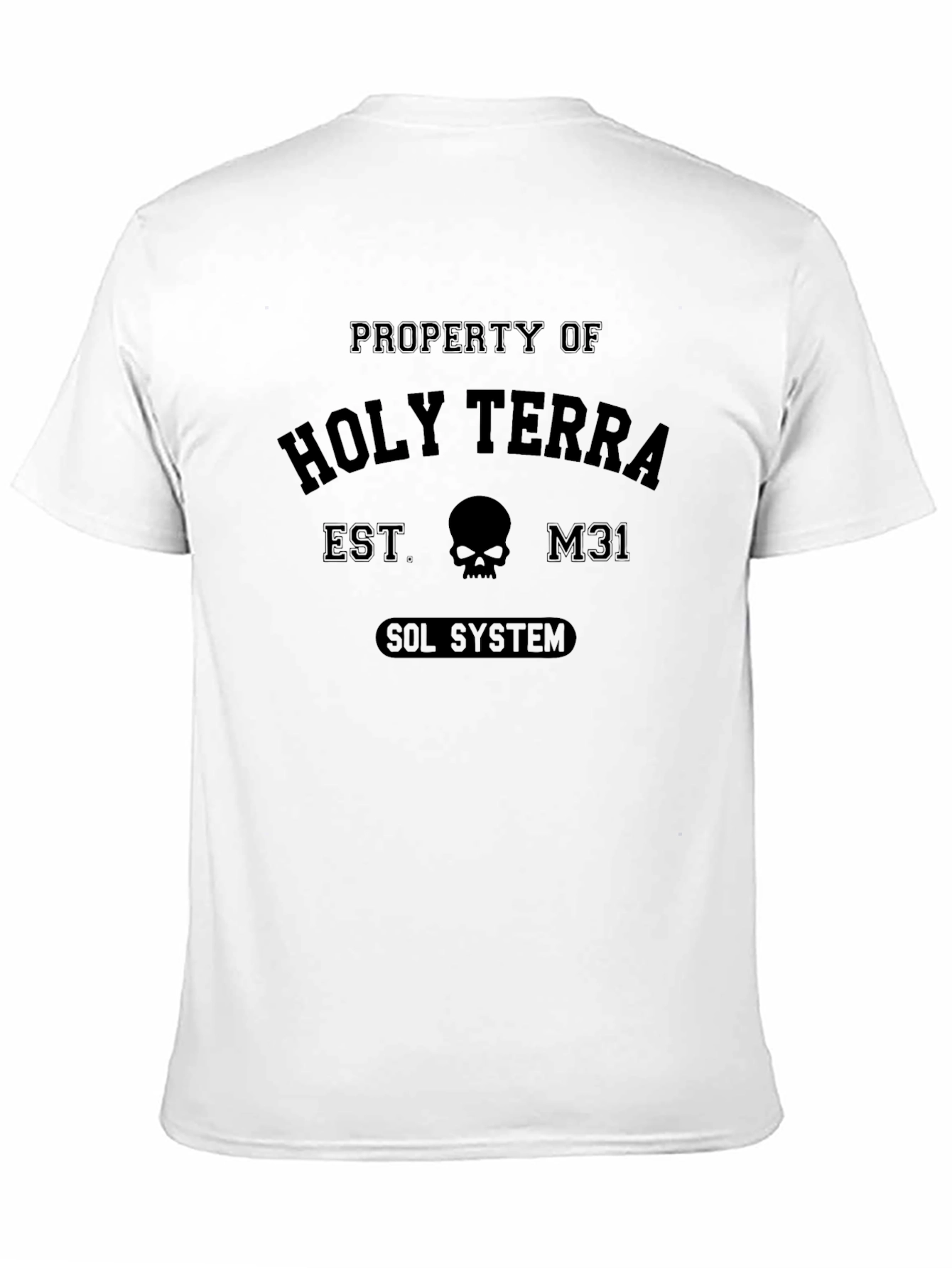 Holy Terra Est M31 Sol System Graphic T-Shirt
