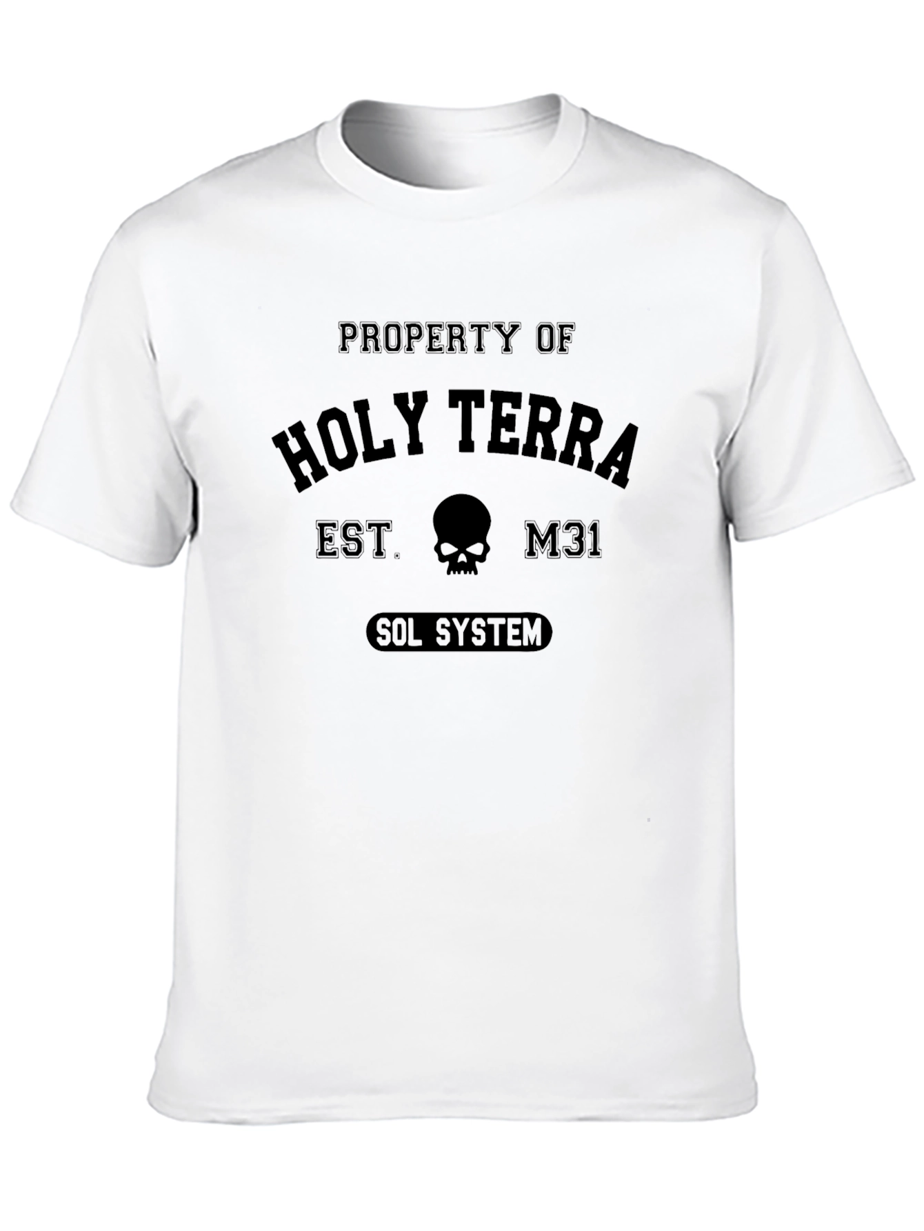 Holy Terra Est M31 Sol System Graphic T-Shirt