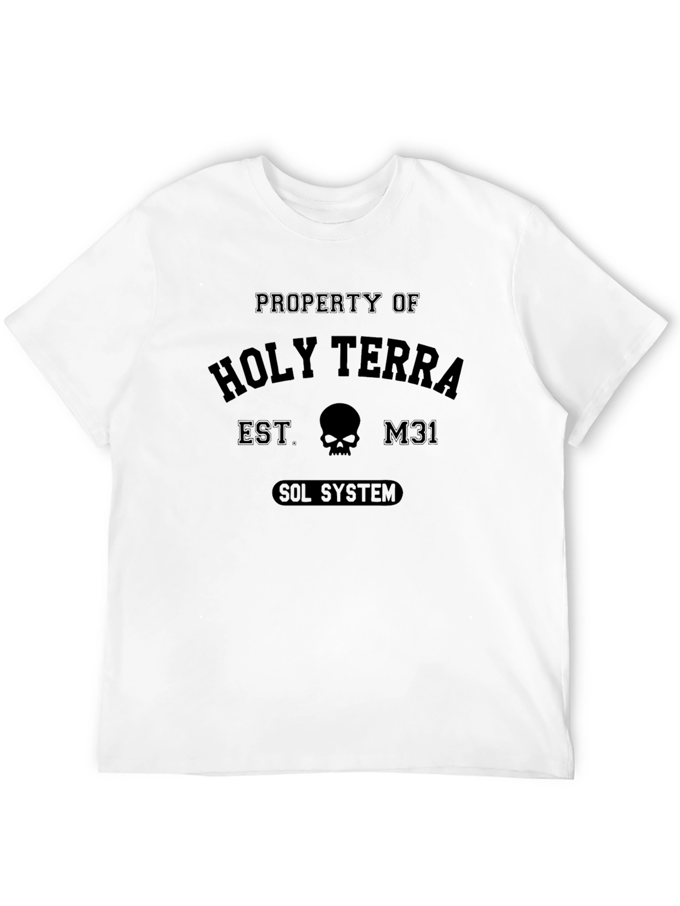 Holy Terra Est M31 Sol System Graphic T-Shirt