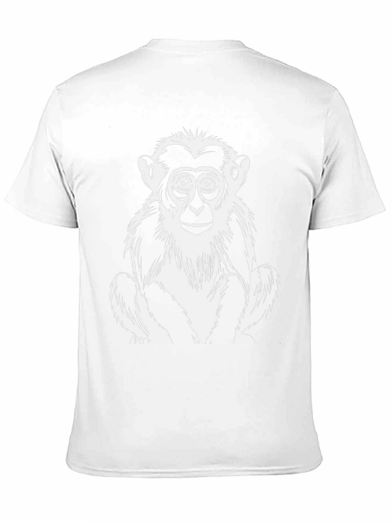 Monkey Graphic T-Shirt - Cool Animal Design