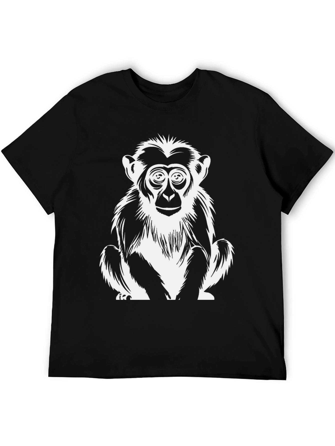 Monkey Graphic T-Shirt - Cool Animal Design