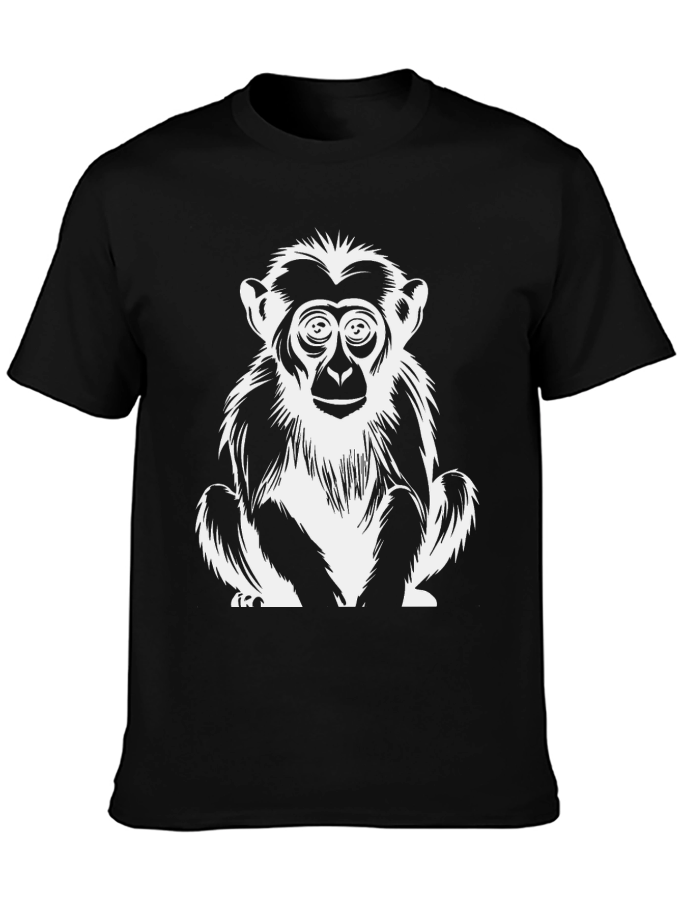 Monkey Graphic T-Shirt - Cool Animal Design