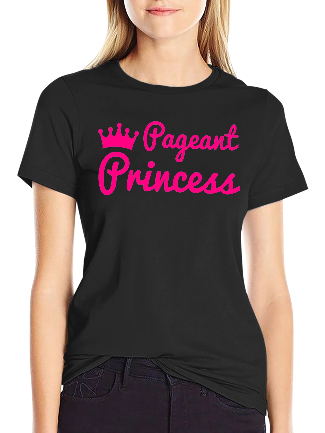 Pageant Princess Black T-Shirt