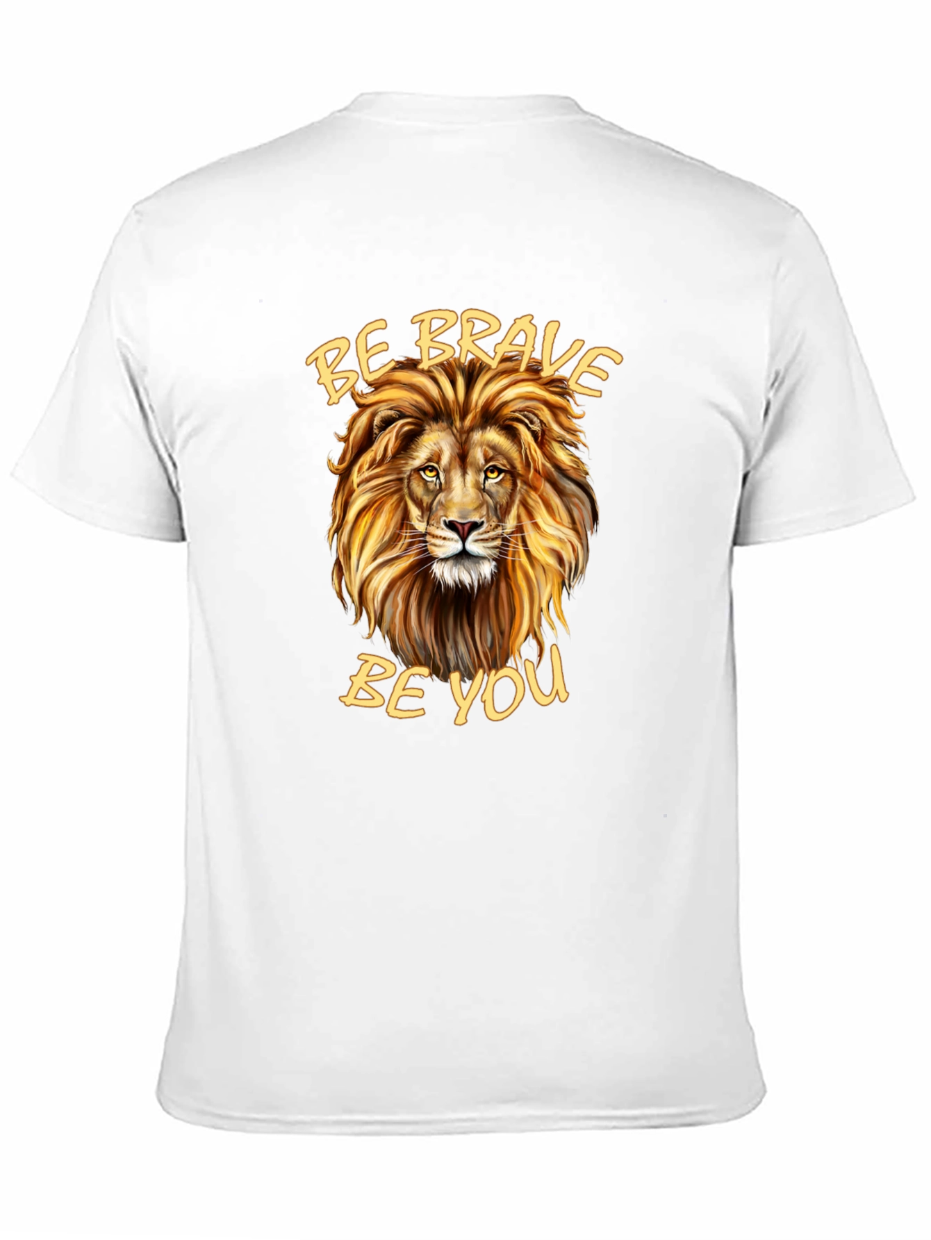 Be Brave Lion Graphic T-Shirt