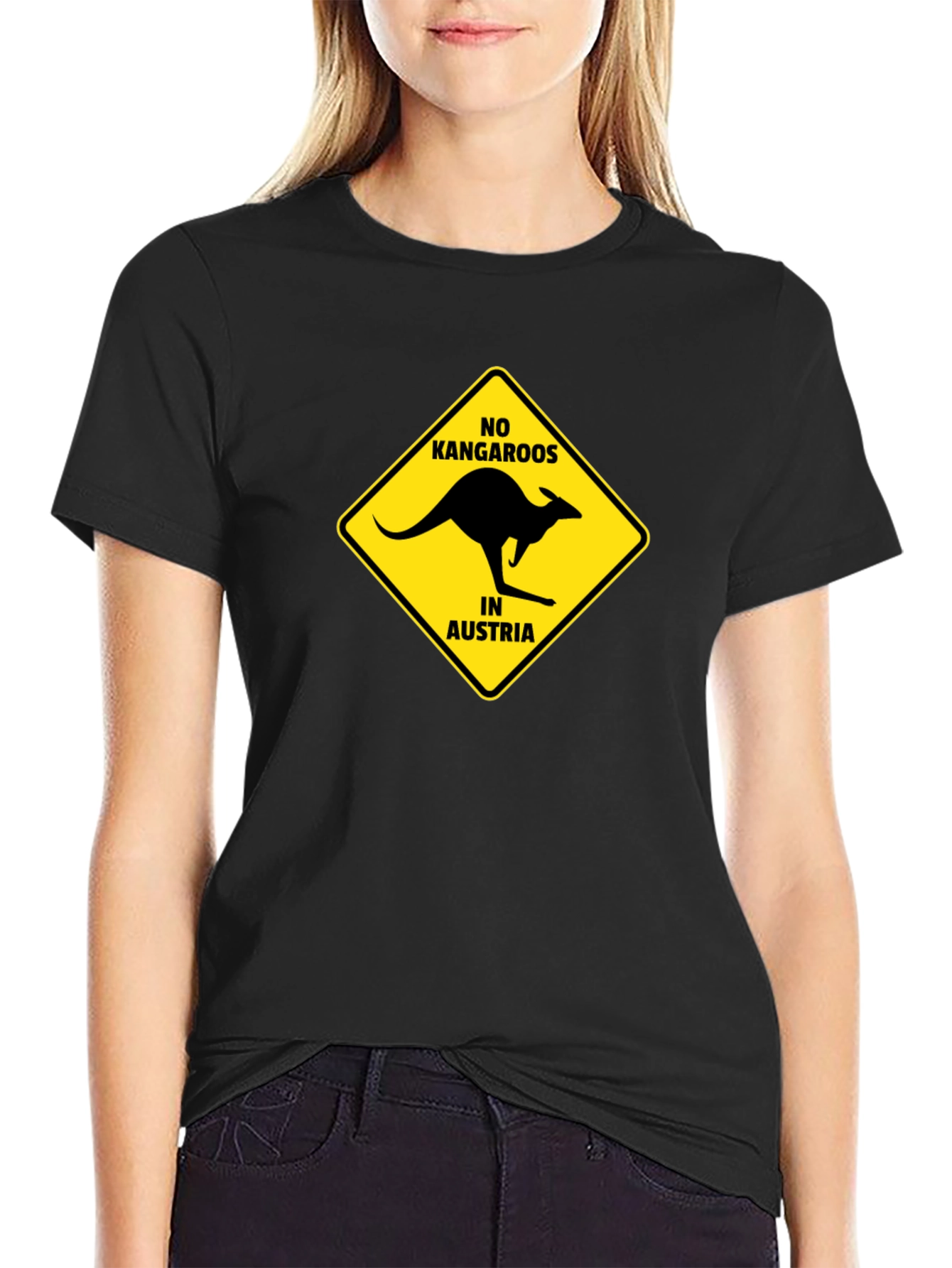 Funny No Kangaroos in Austria T-Shirt