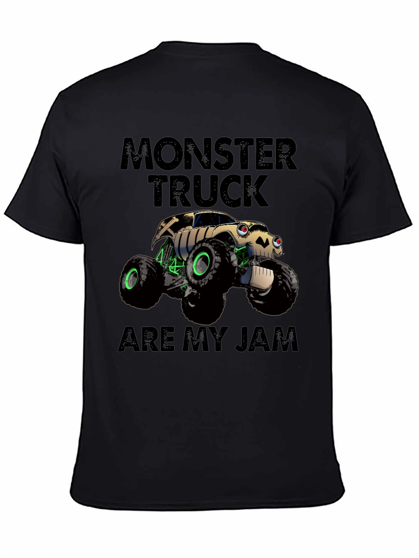 Monster Truck Are My Jam Graphic Tee