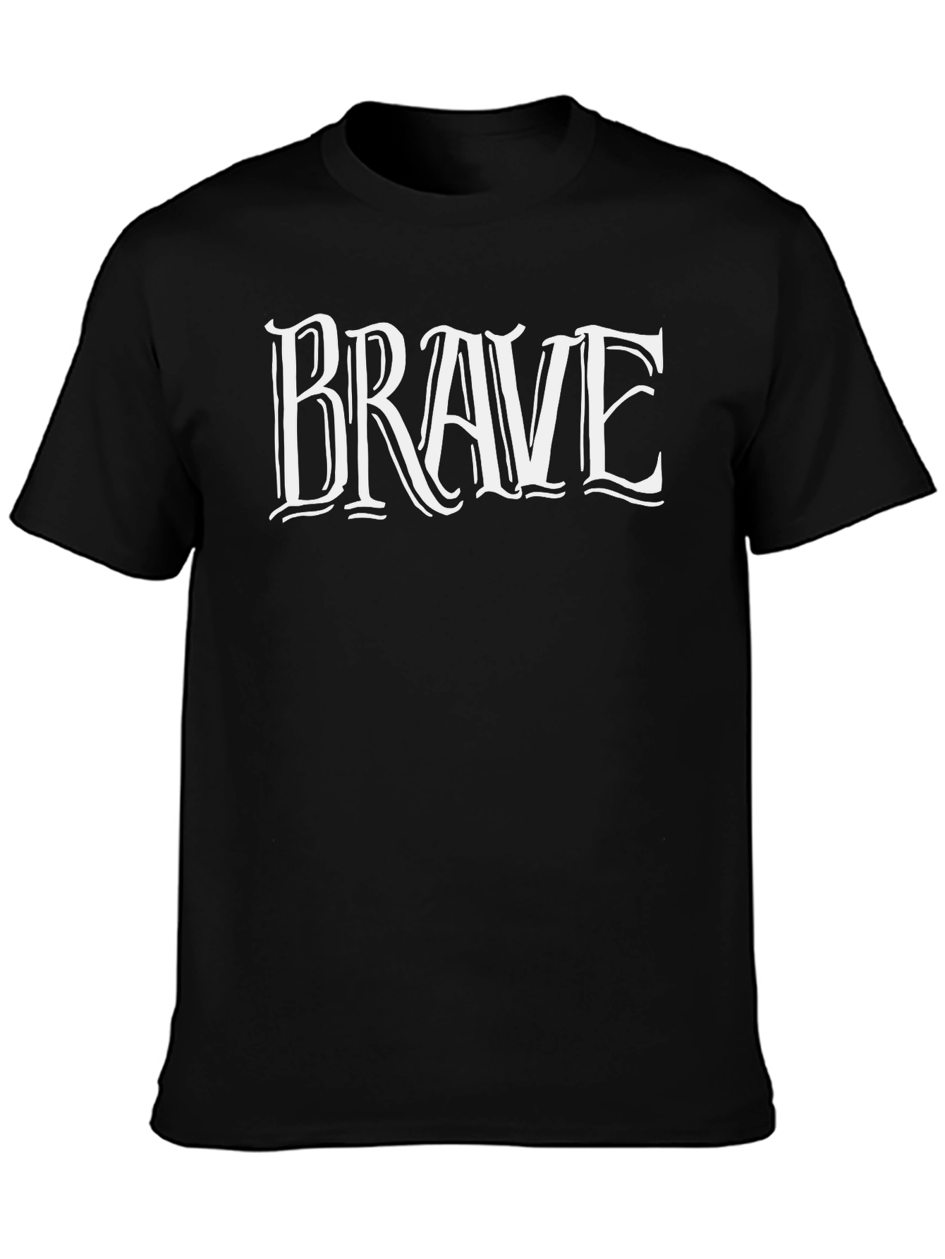 Brave Graphic Tee - Classic Style