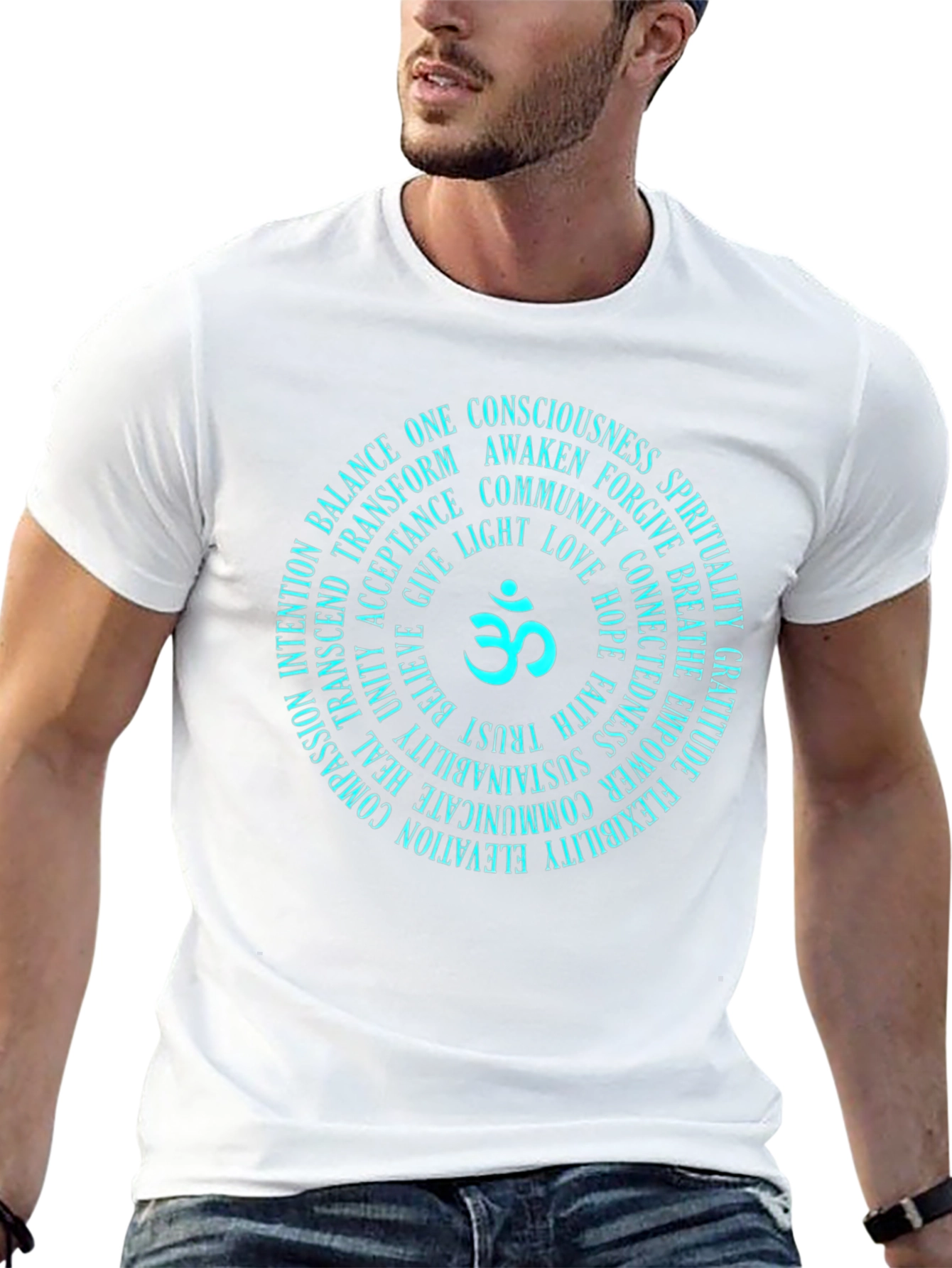Enlightenment T-Shirt - Spiritual Word Art Tee