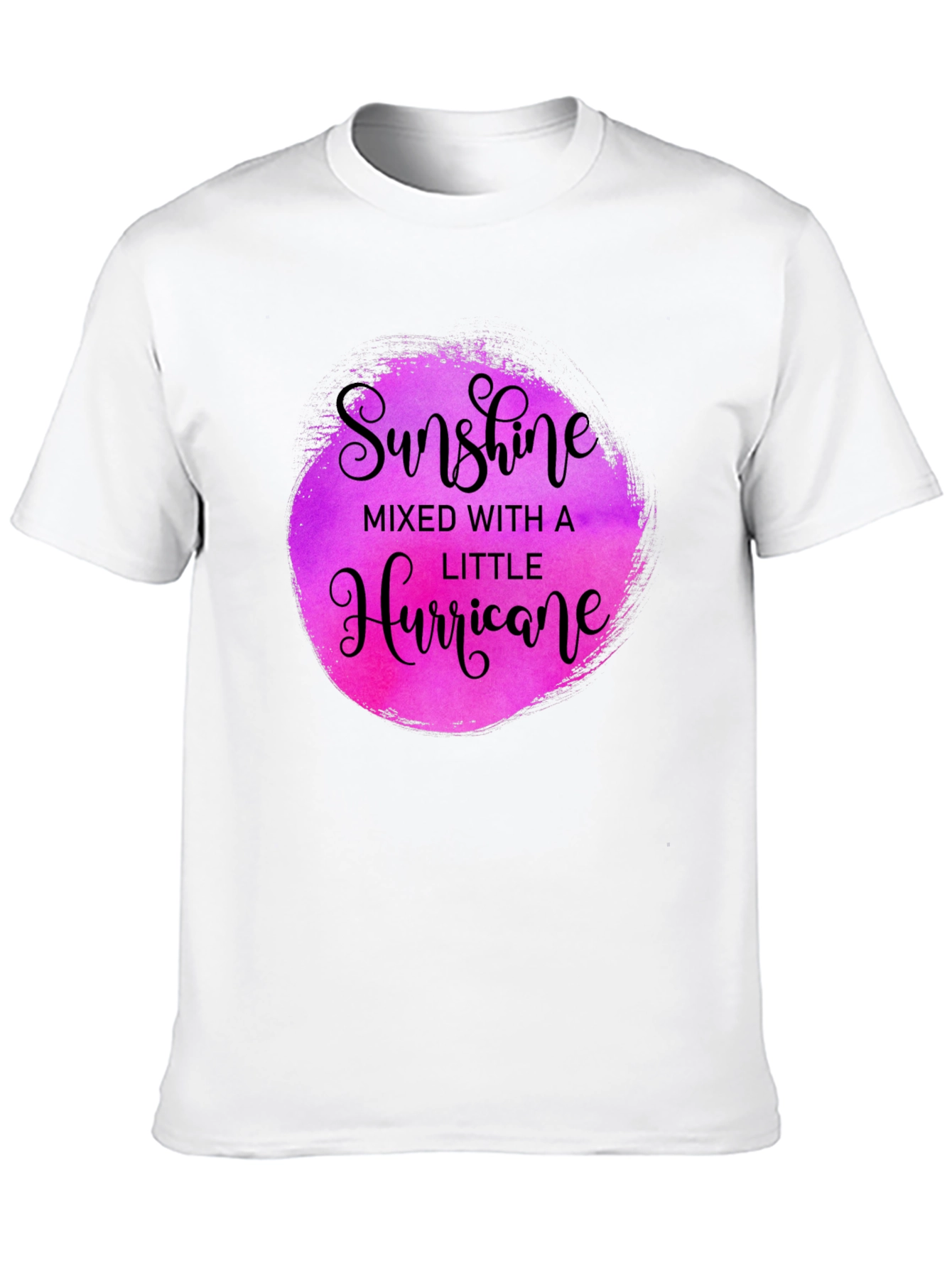 Sunshine Hurricane Black Graphic Tee