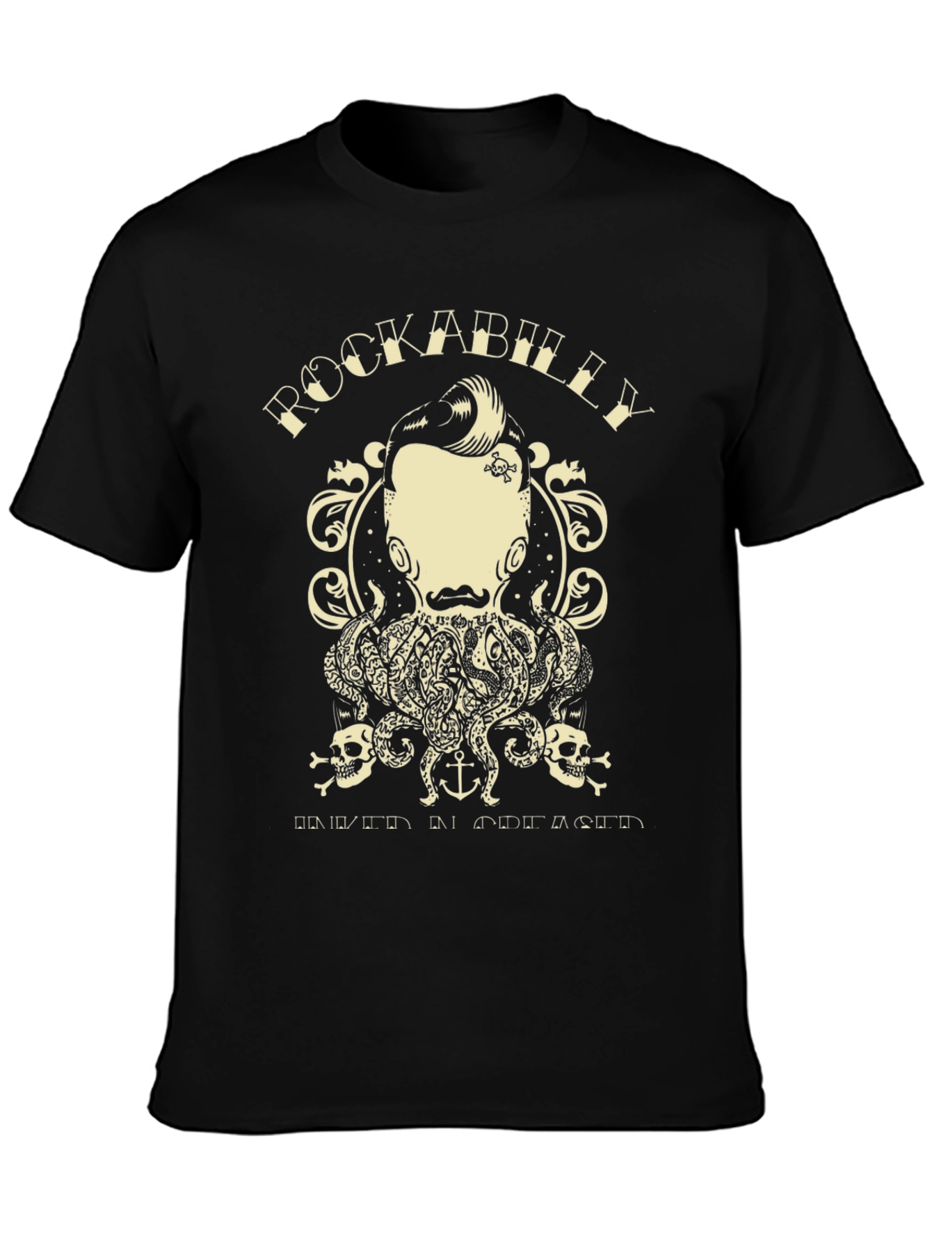 Rockabilly Octopus T-Shirt