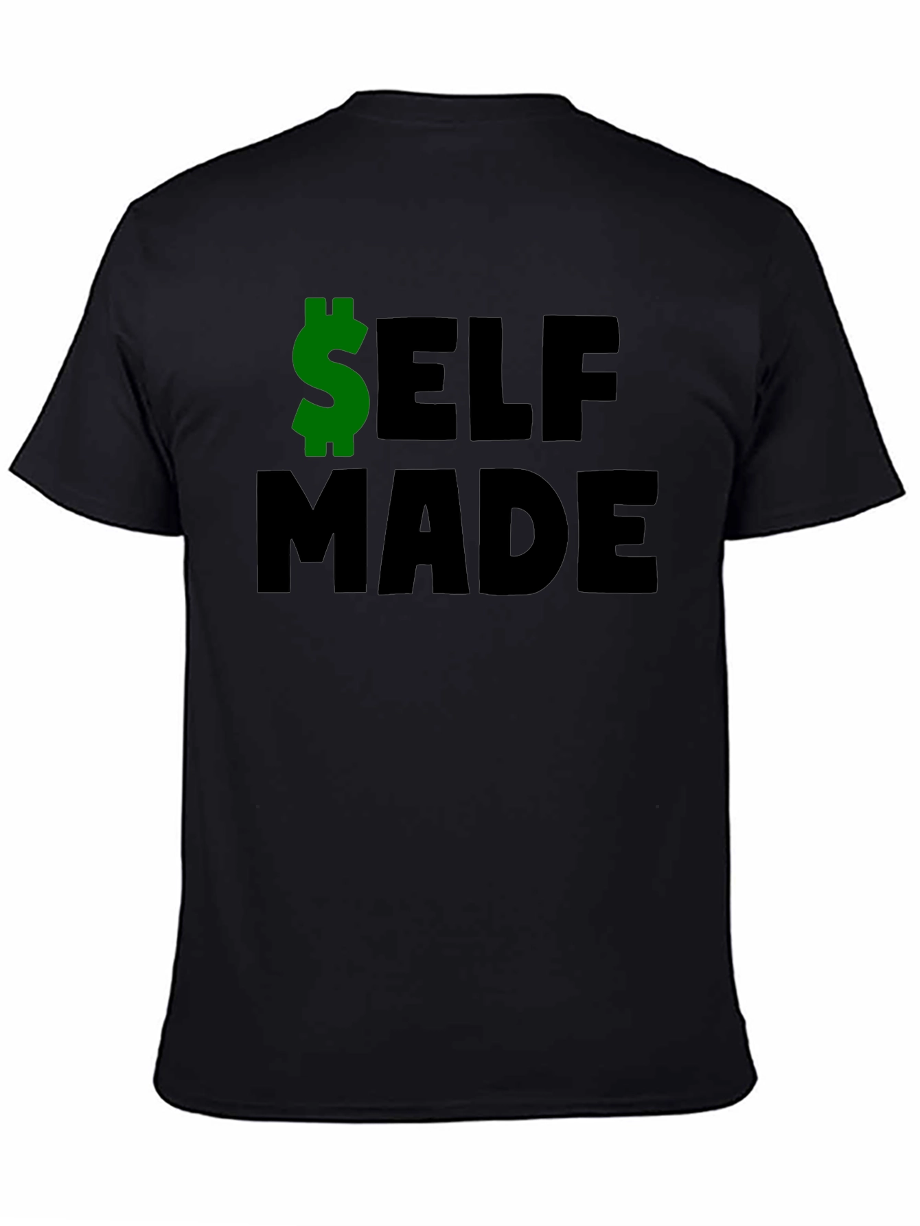 Self Made T-Shirt - Black Graphic Tee