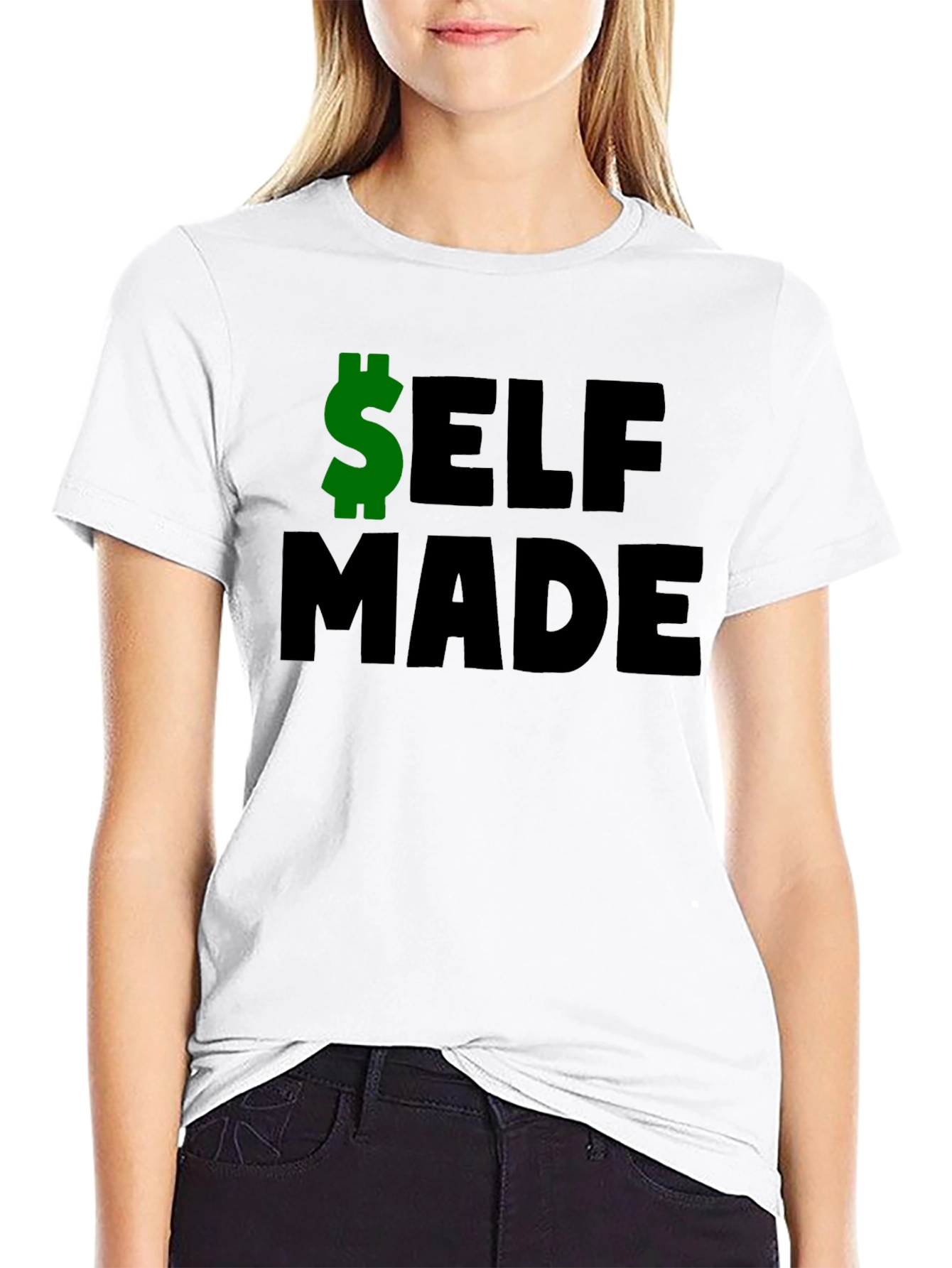 Self Made T-Shirt - Black Graphic Tee
