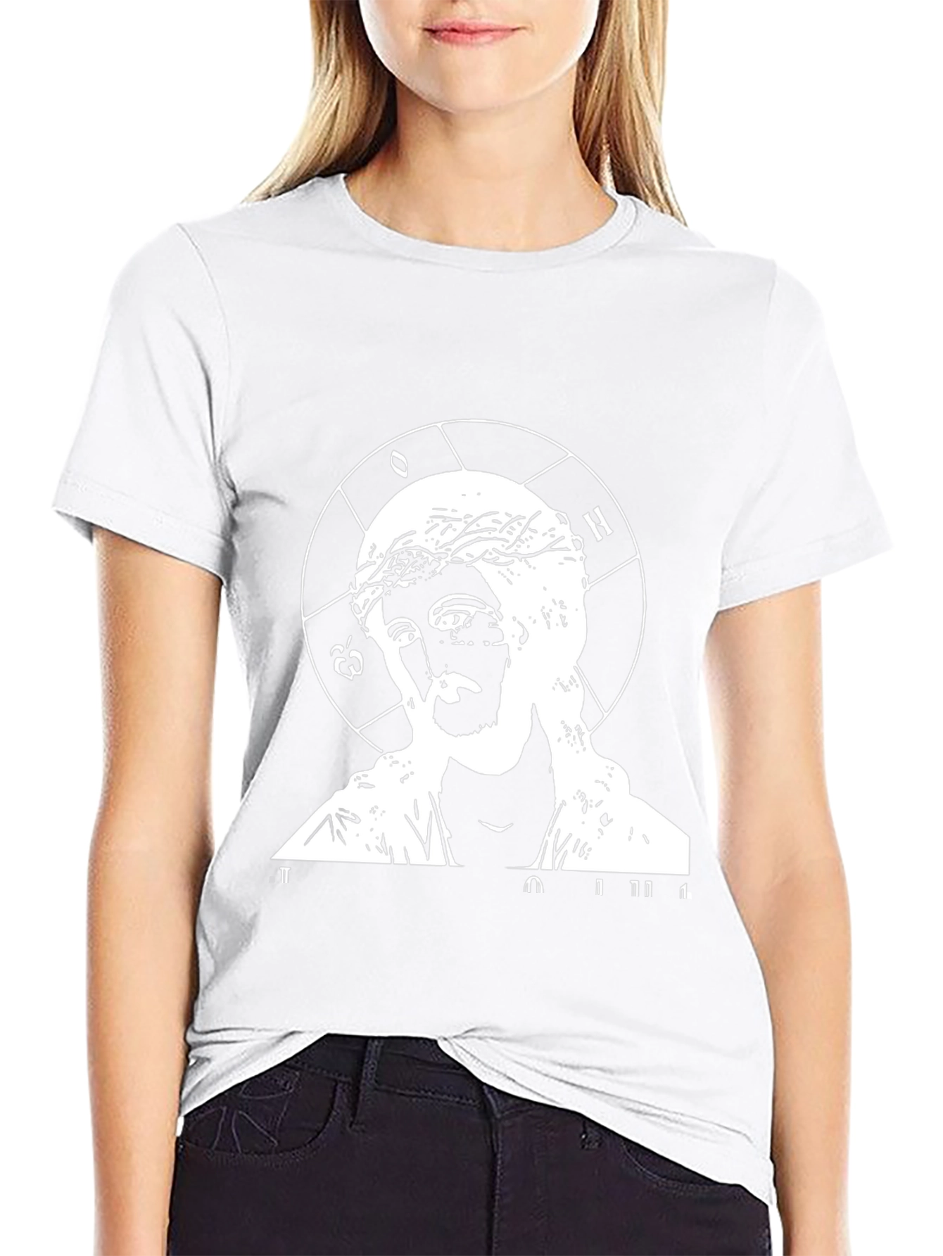 Religious Graphic Black T-Shirt