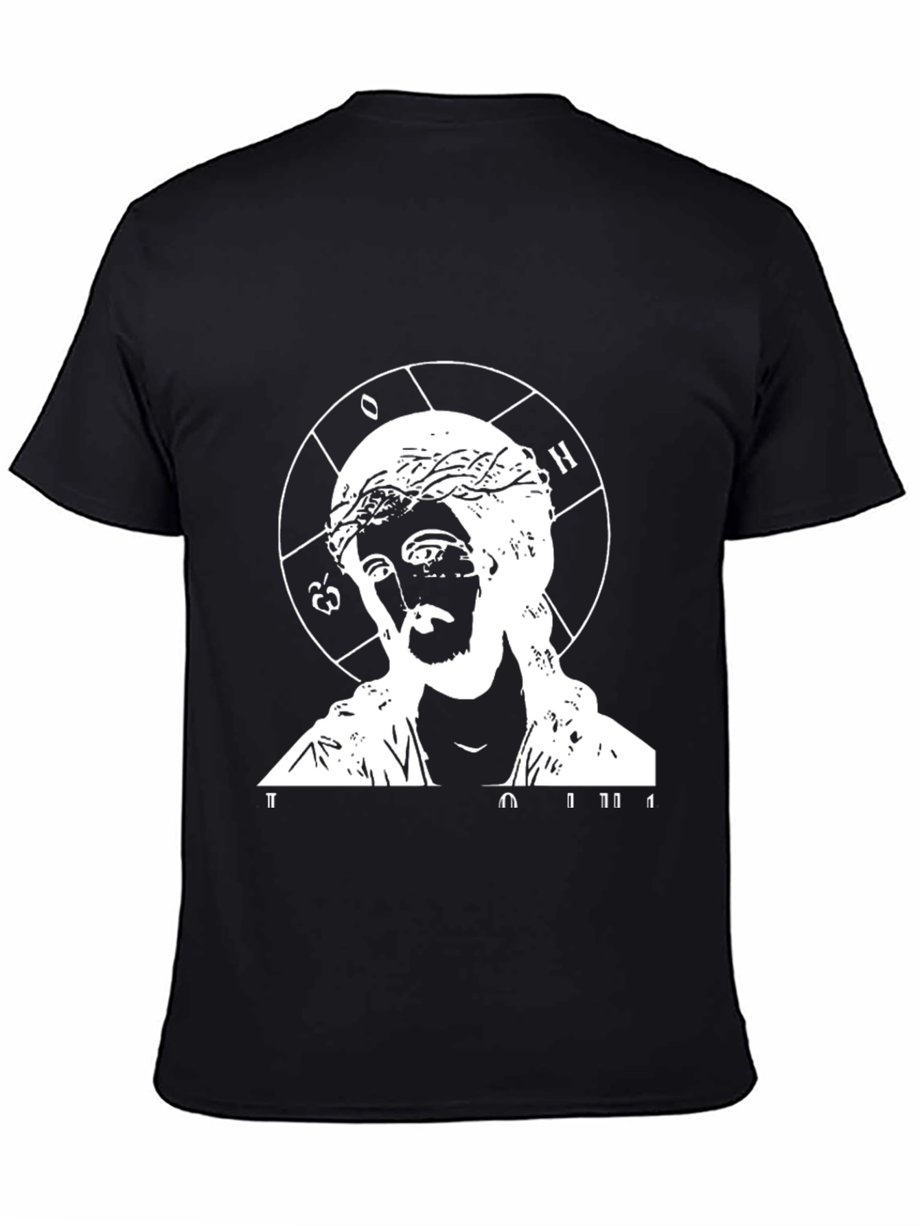 Religious Graphic Black T-Shirt
