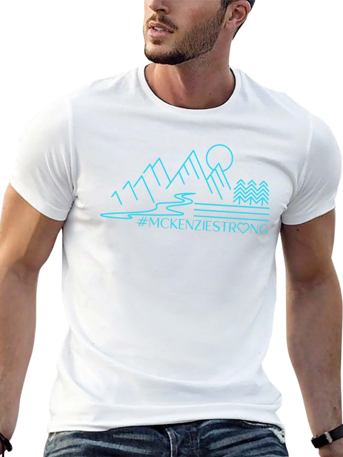 McKenzie Strong Graphic Tee - Black Unisex T-Shirt