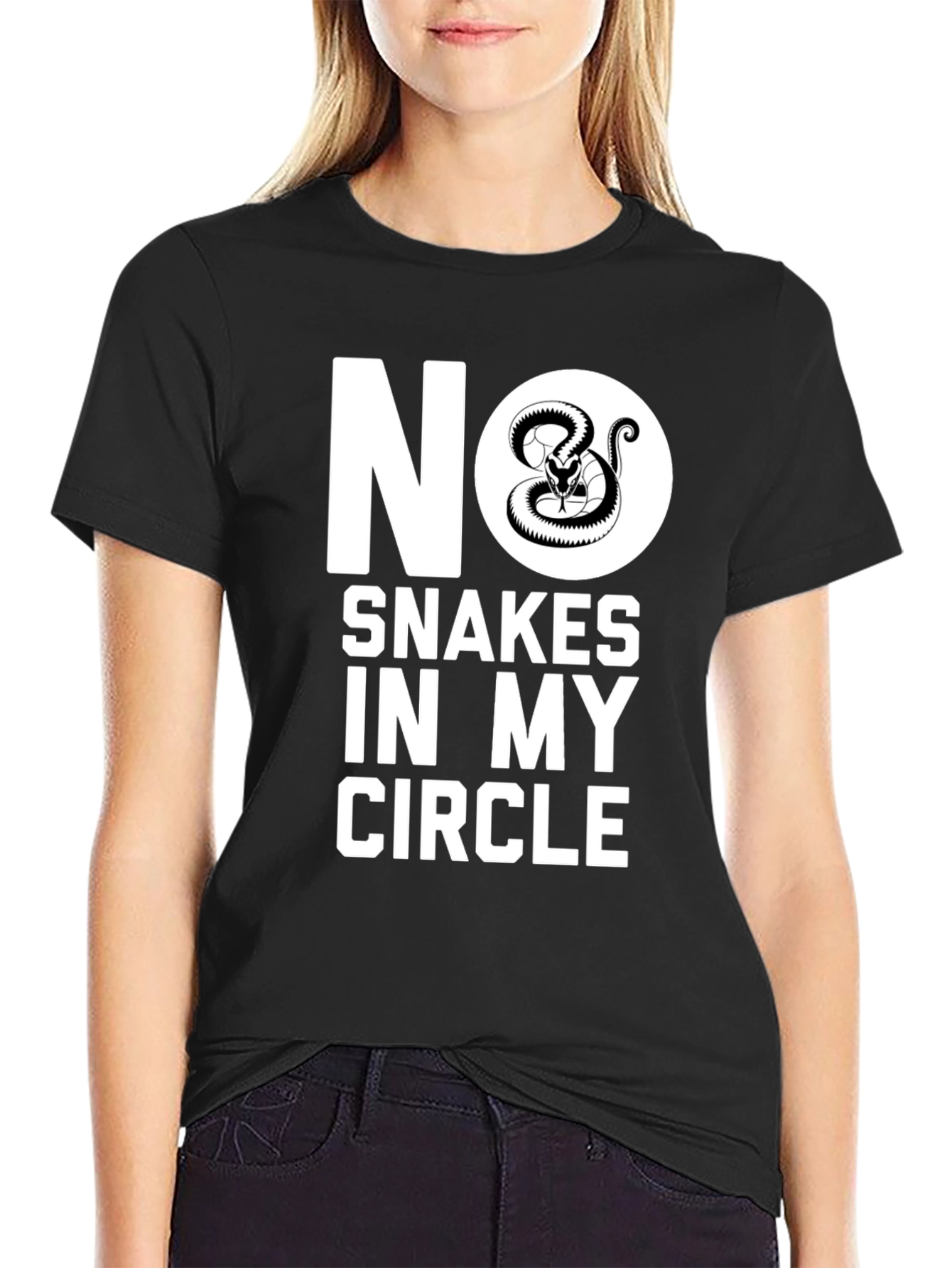 No Snakes In My Circle Graphic Tee