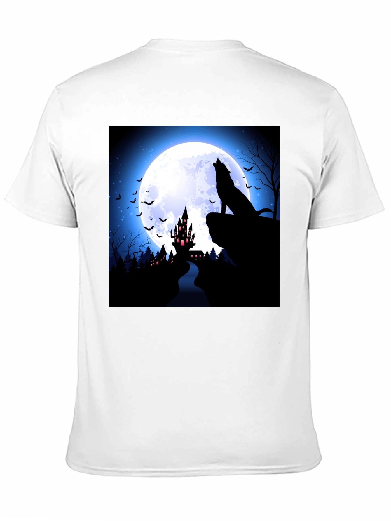 Halloween Wolf Moon T-Shirt