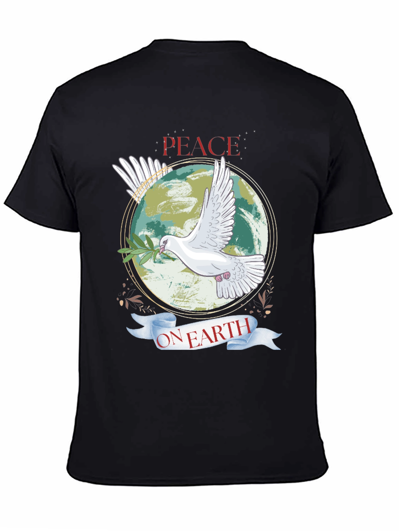Peace on Earth Dove Graphic Tee