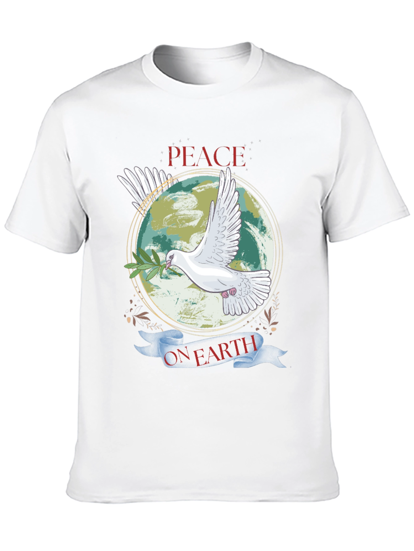 Peace on Earth Dove Graphic Tee
