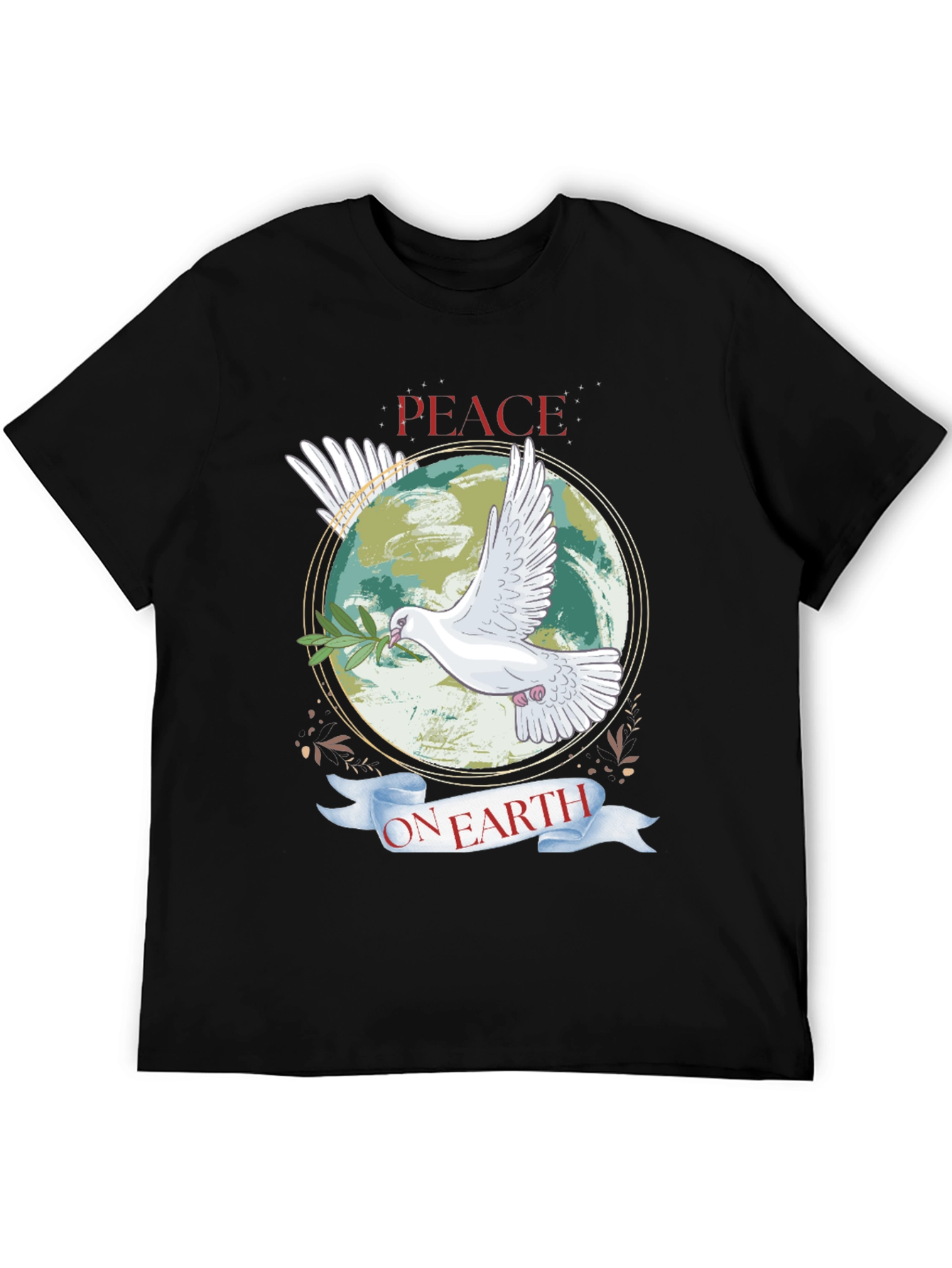Peace on Earth Dove Graphic Tee