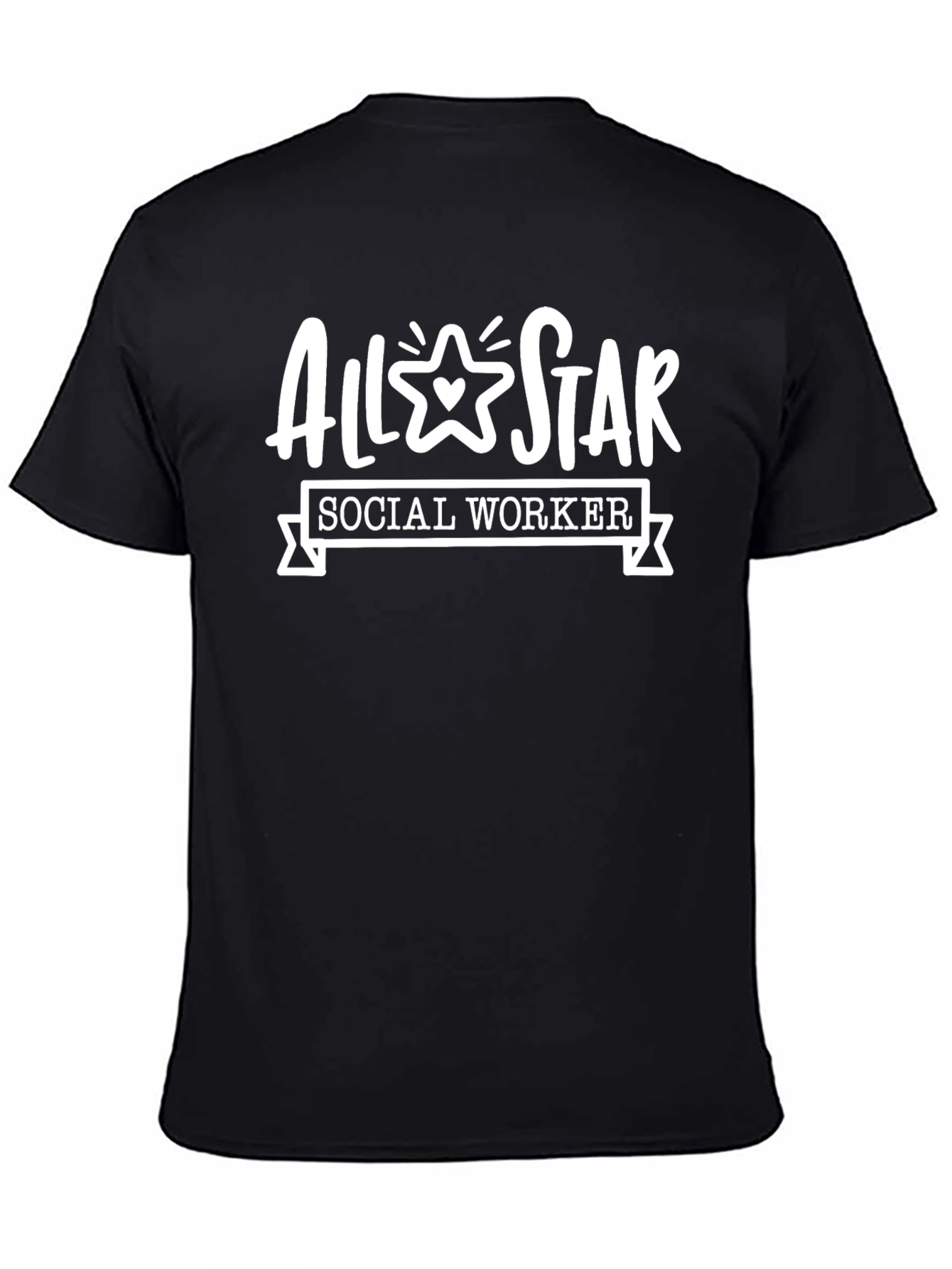 All-Star Social Worker Black T-Shirt
