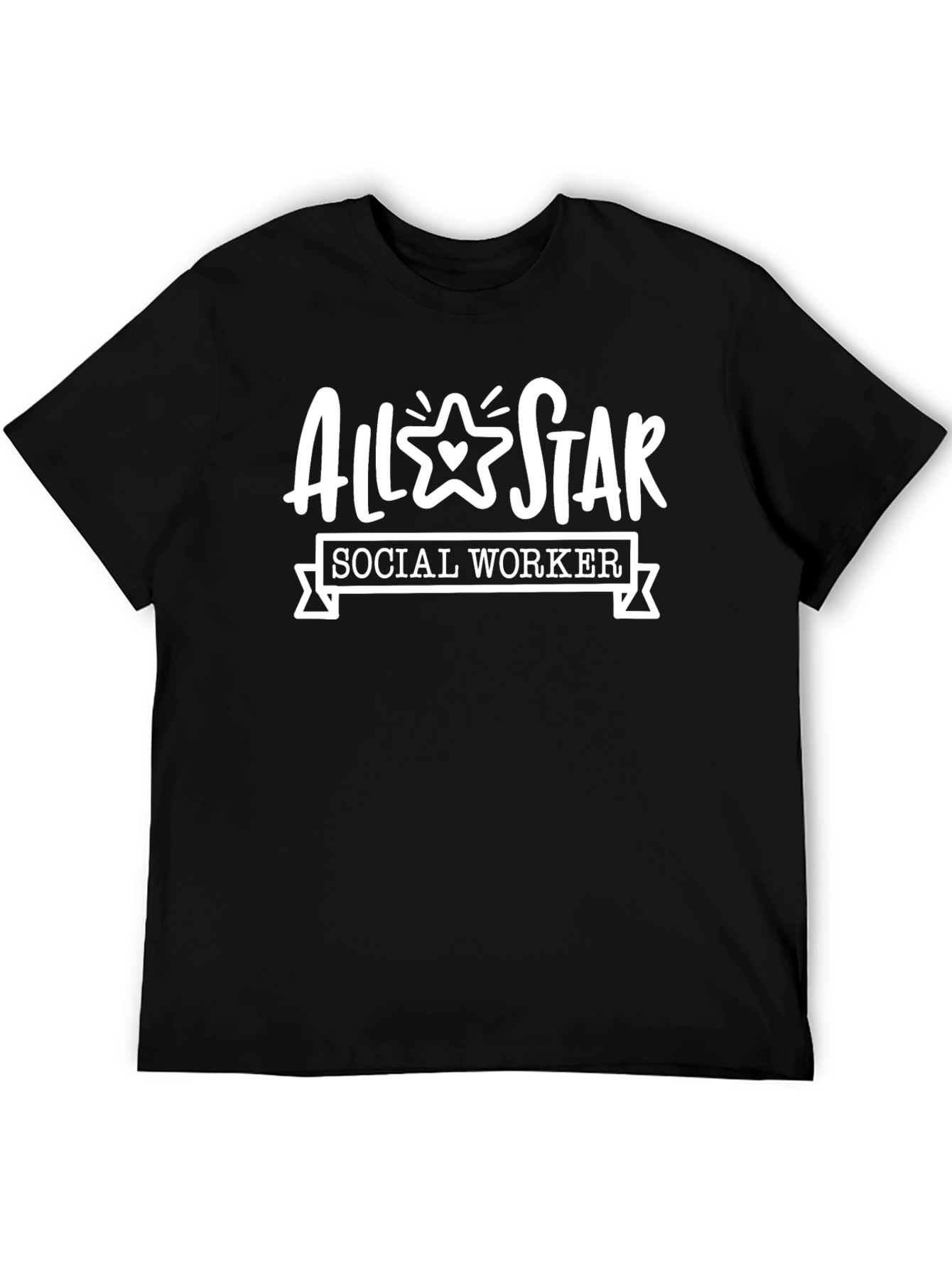 All-Star Social Worker Black T-Shirt