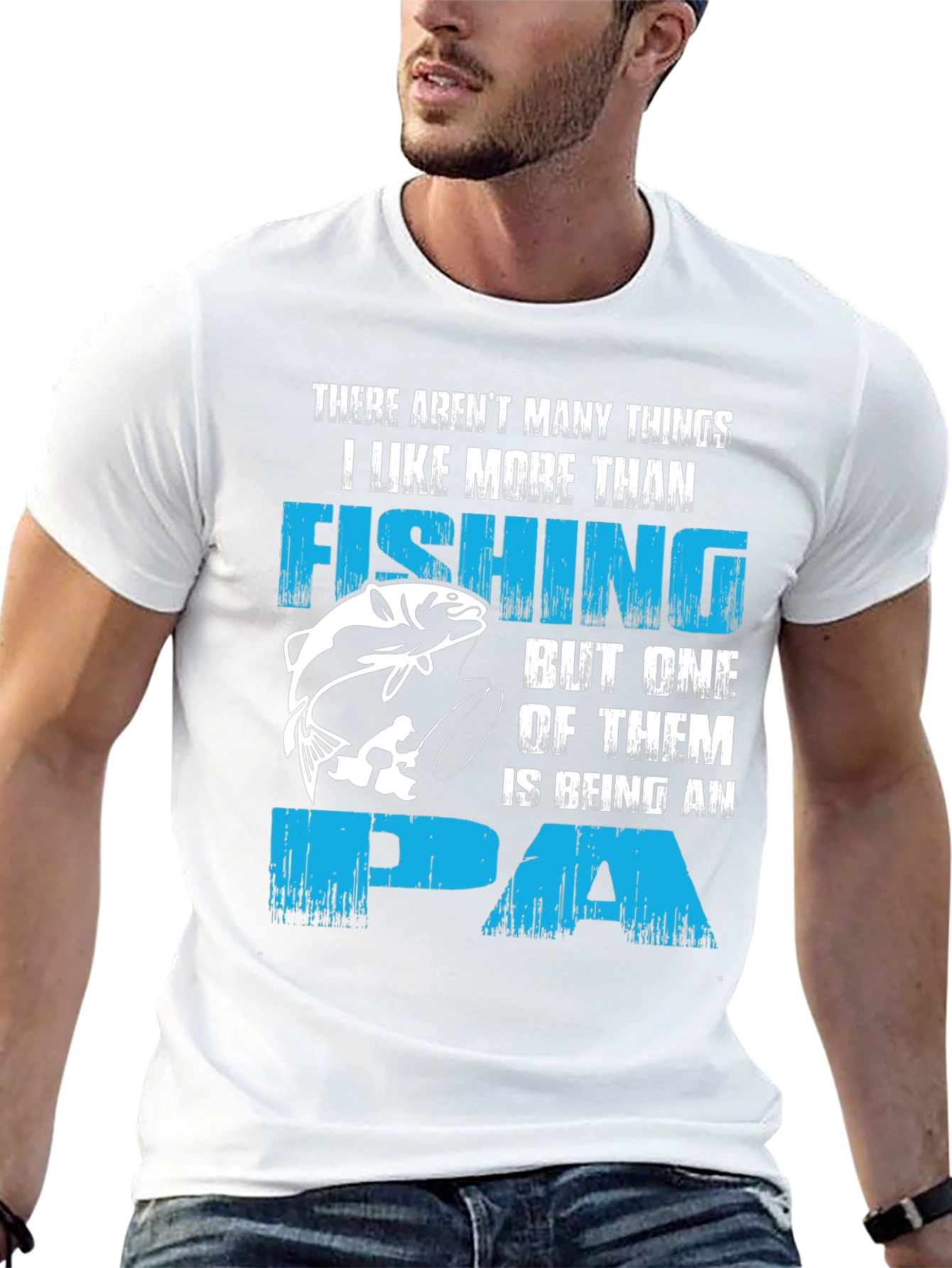 Fishing Dad Graphic T-Shirt - IPA Lover