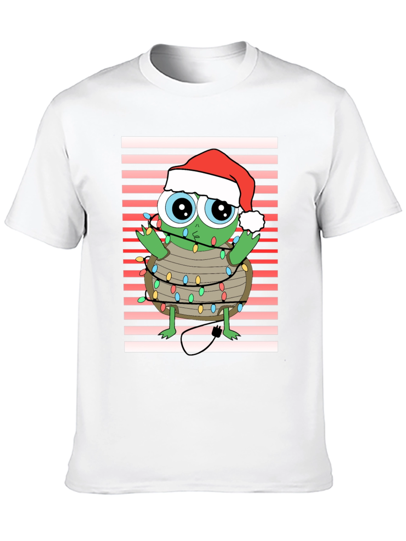Festive Holiday Turtle Graphic Tee
