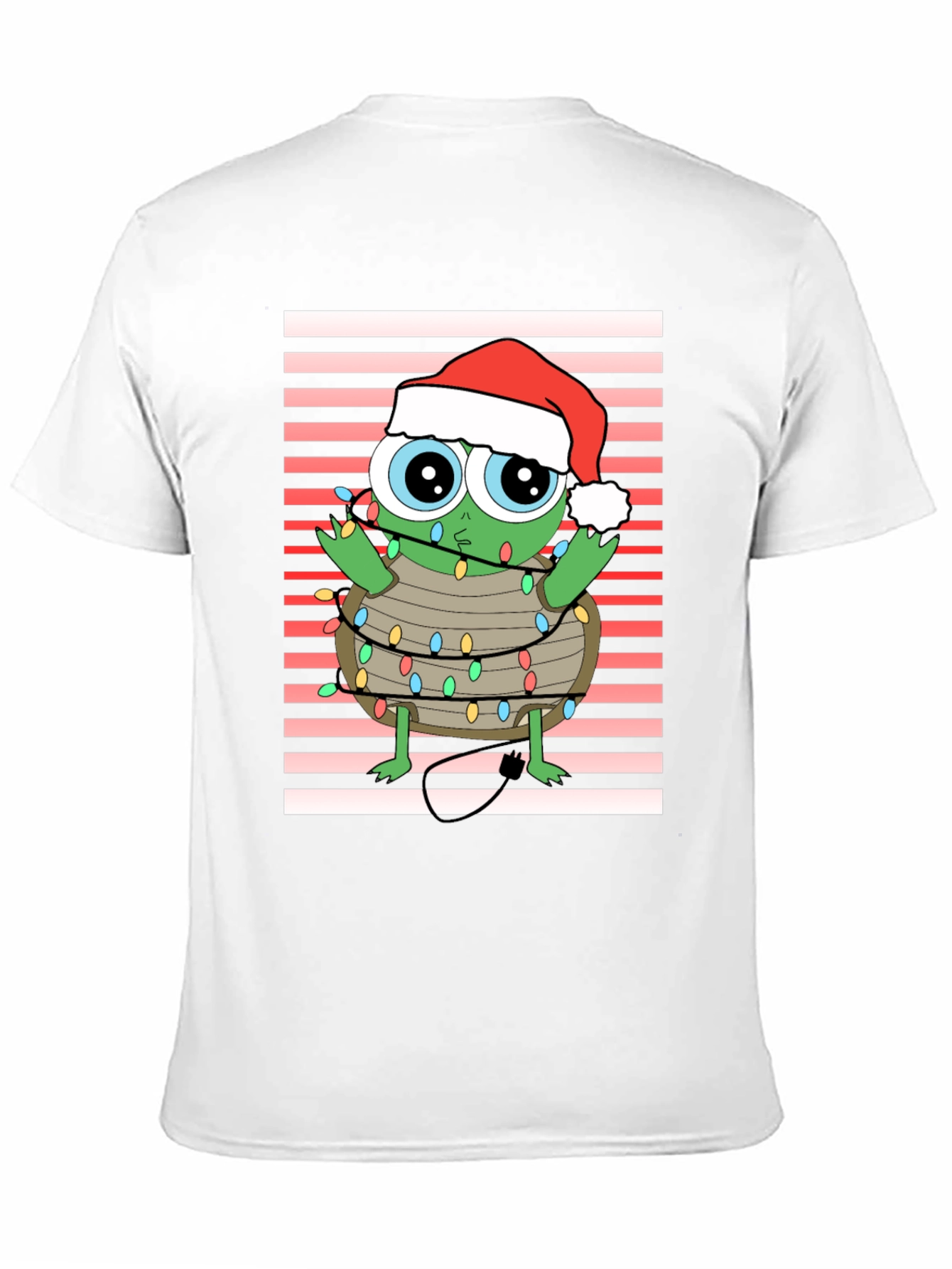 Festive Holiday Turtle Graphic Tee