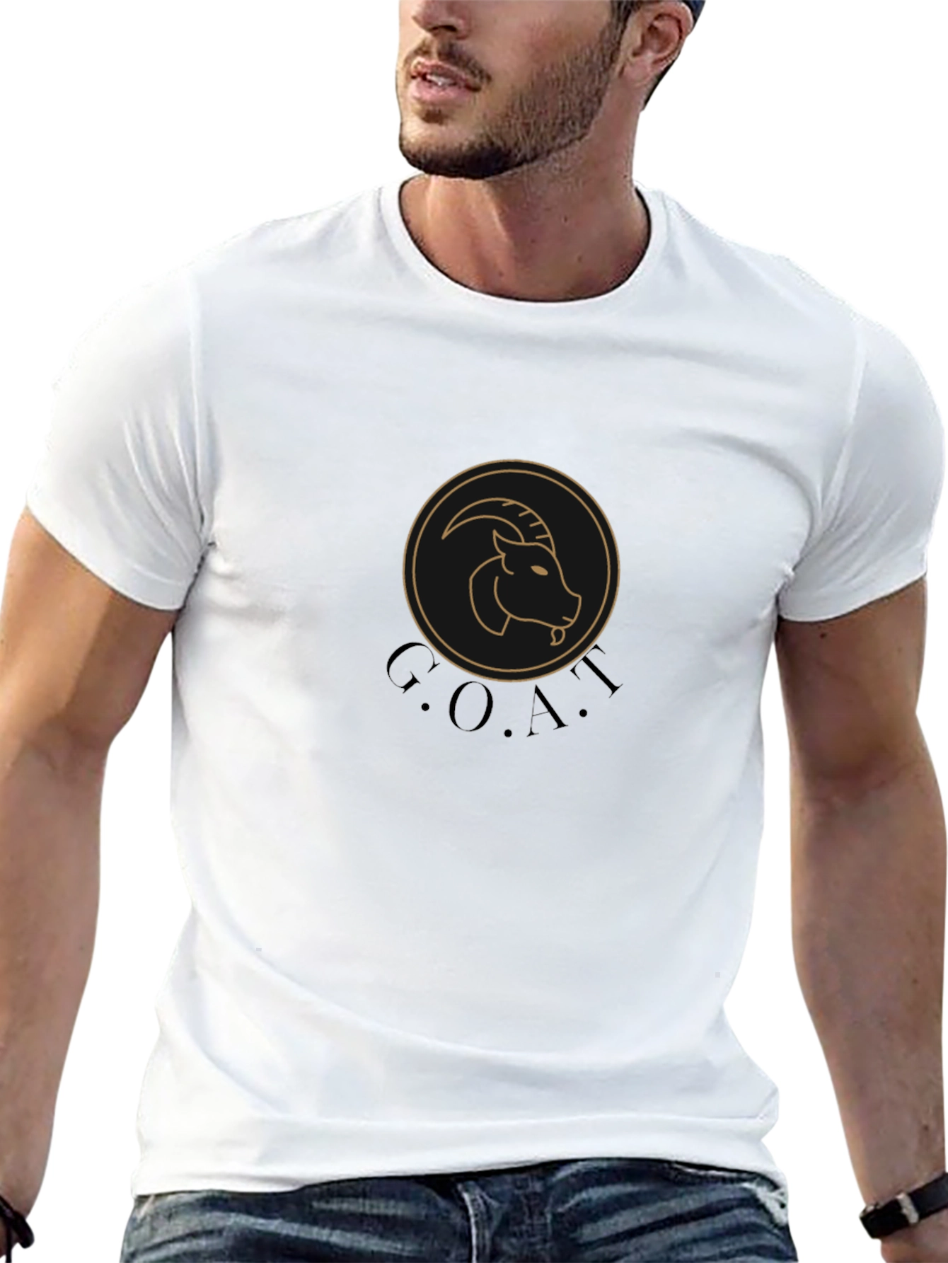 G.O.A.T. Graphic Tee - Black