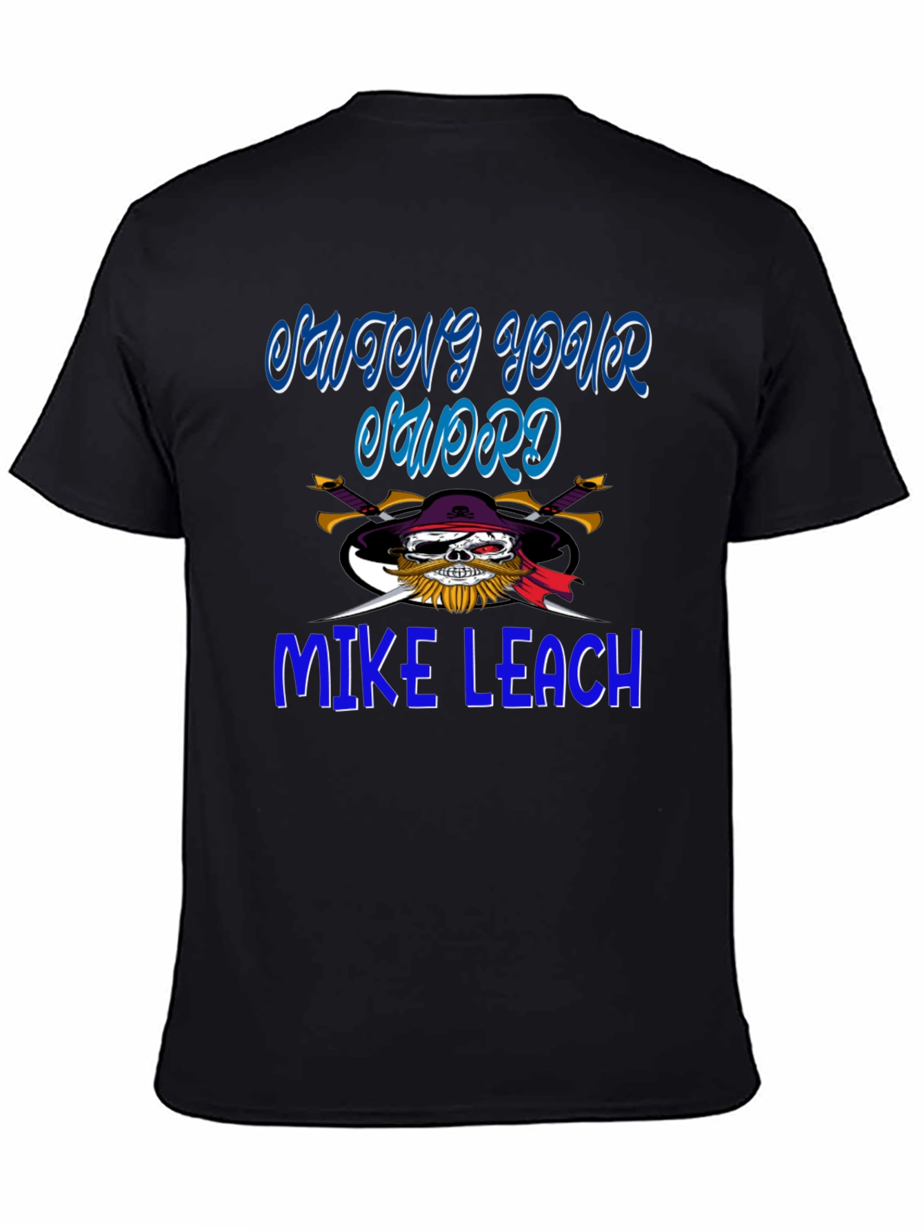 Swashbuckling Mike Leach T-Shirt