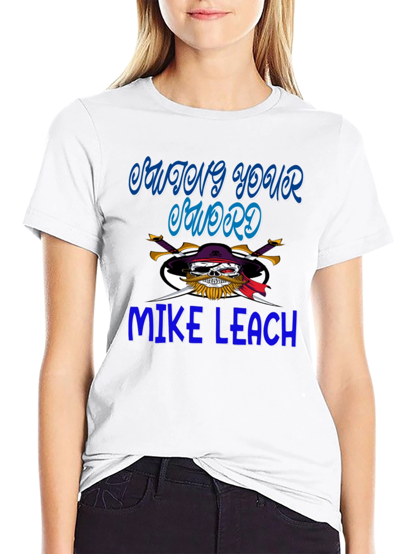 Swashbuckling Mike Leach T-Shirt