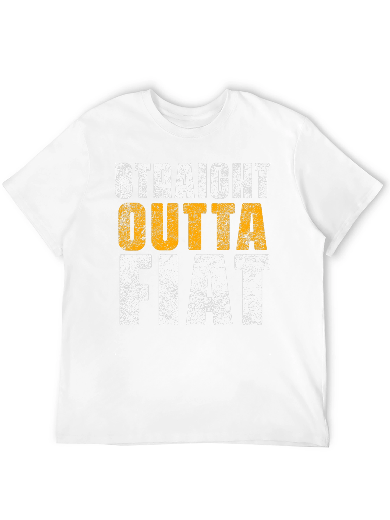 Straight Outta Fiat Black Graphic Tee