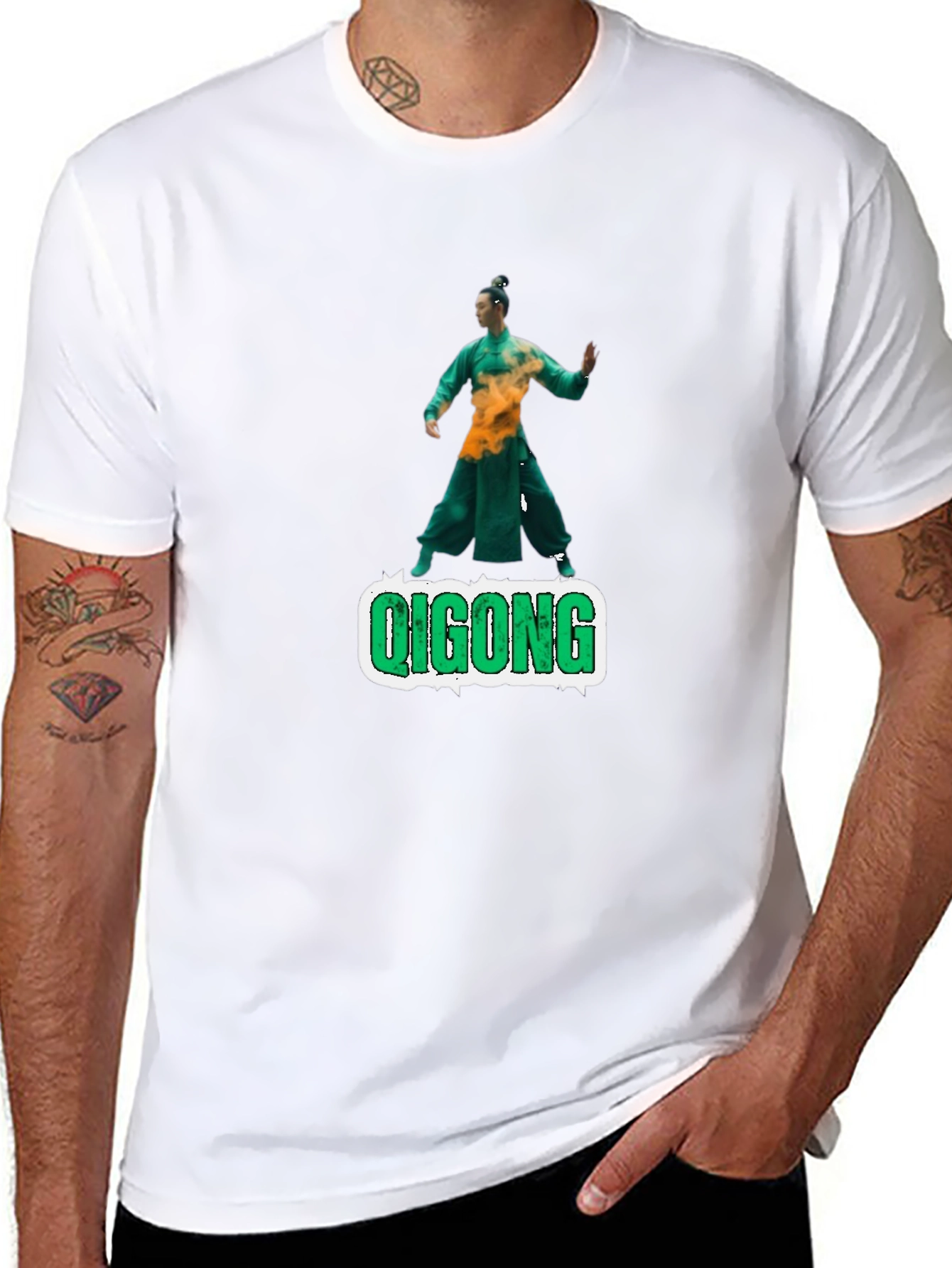 Qigong Graphic T-Shirt - Martial Arts Inspired
