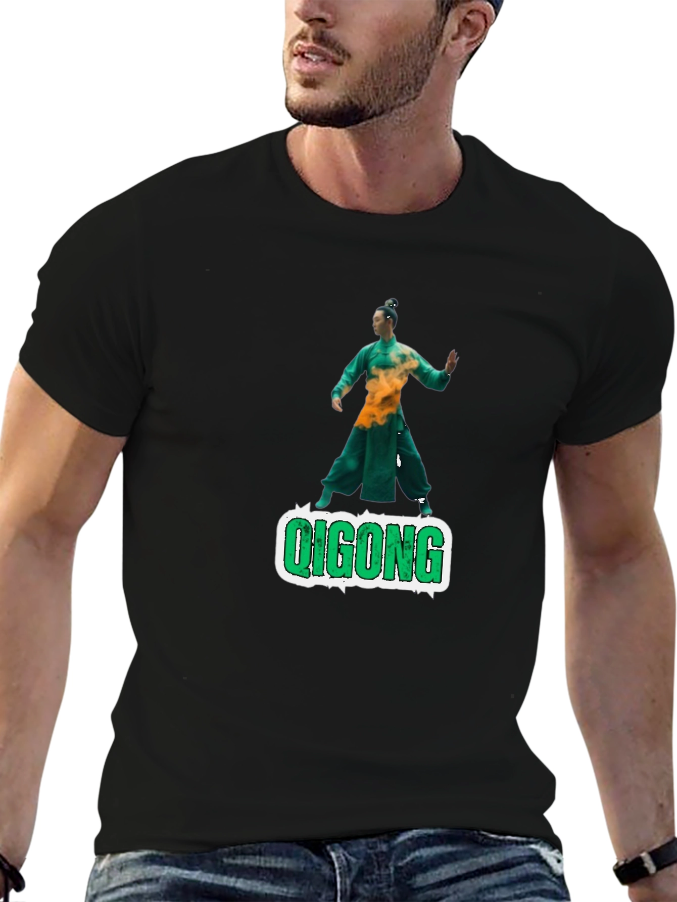 Qigong Graphic T-Shirt - Martial Arts Inspired
