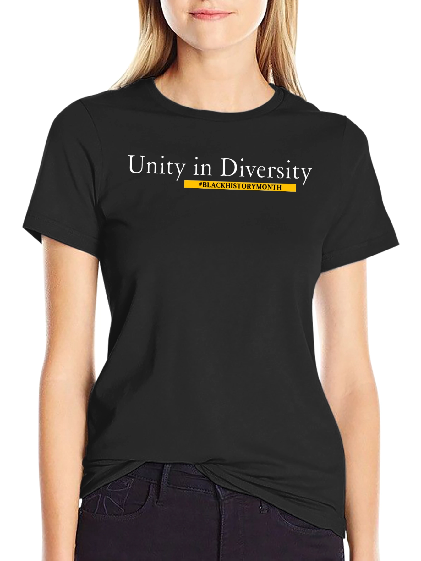 Unity in Diversity Black History Month T-Shirt