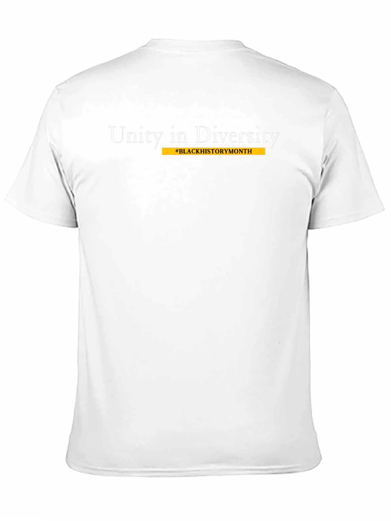 Unity in Diversity Black History Month T-Shirt