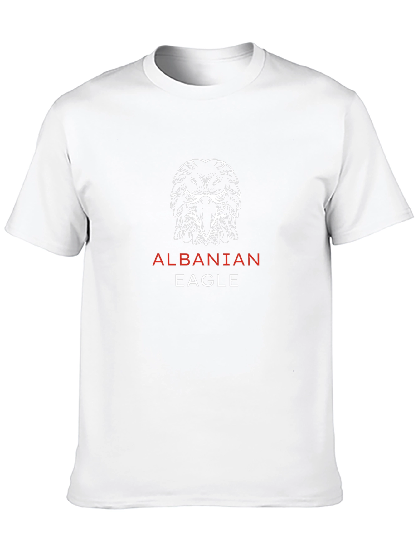 Albanian Eagle Graphic Tee - Black