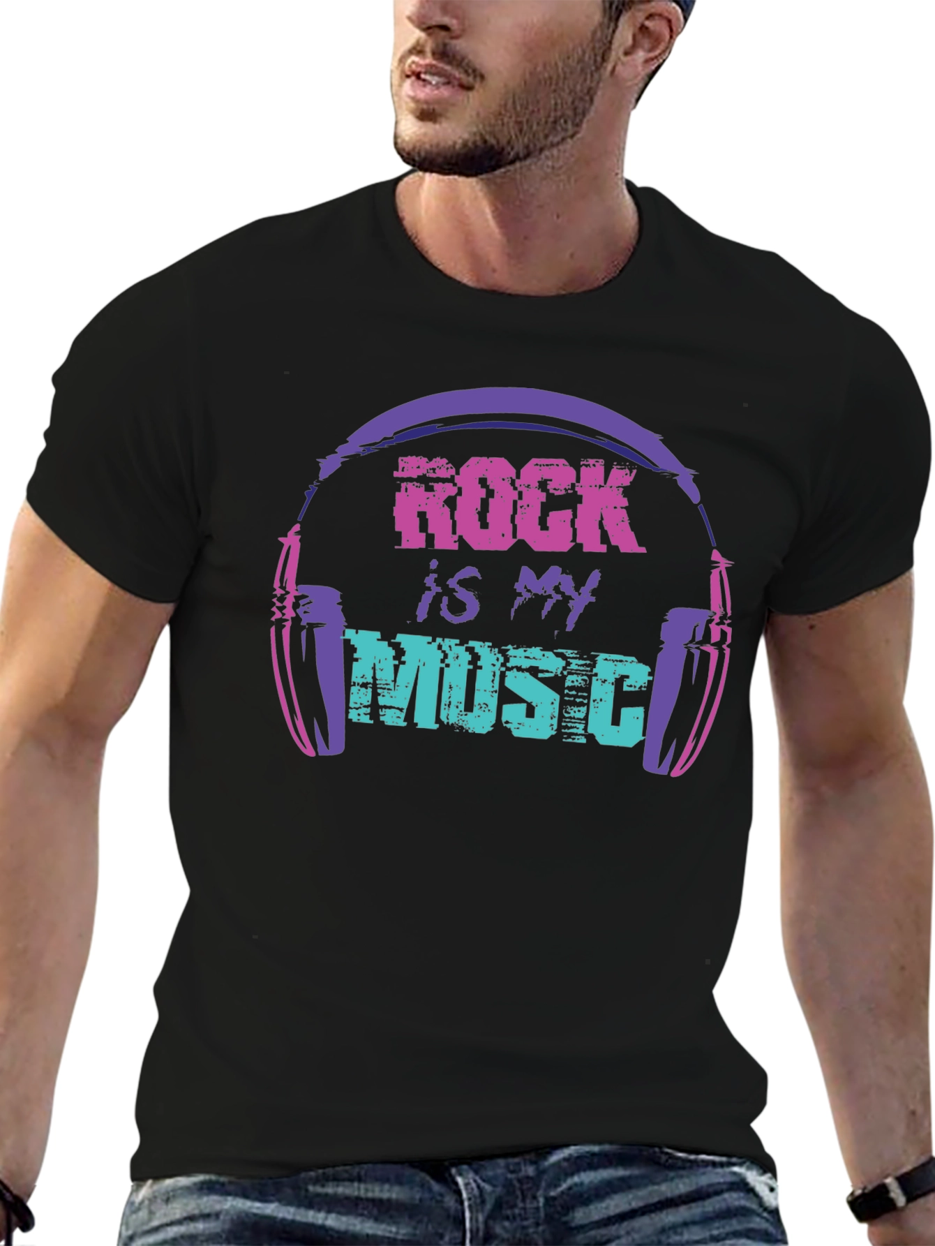 Rock is My Music Graphic Tee