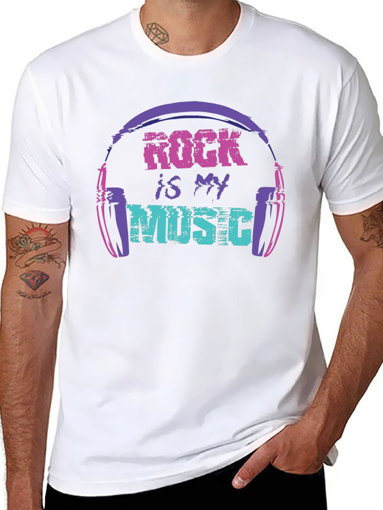 Rock is My Music Graphic Tee