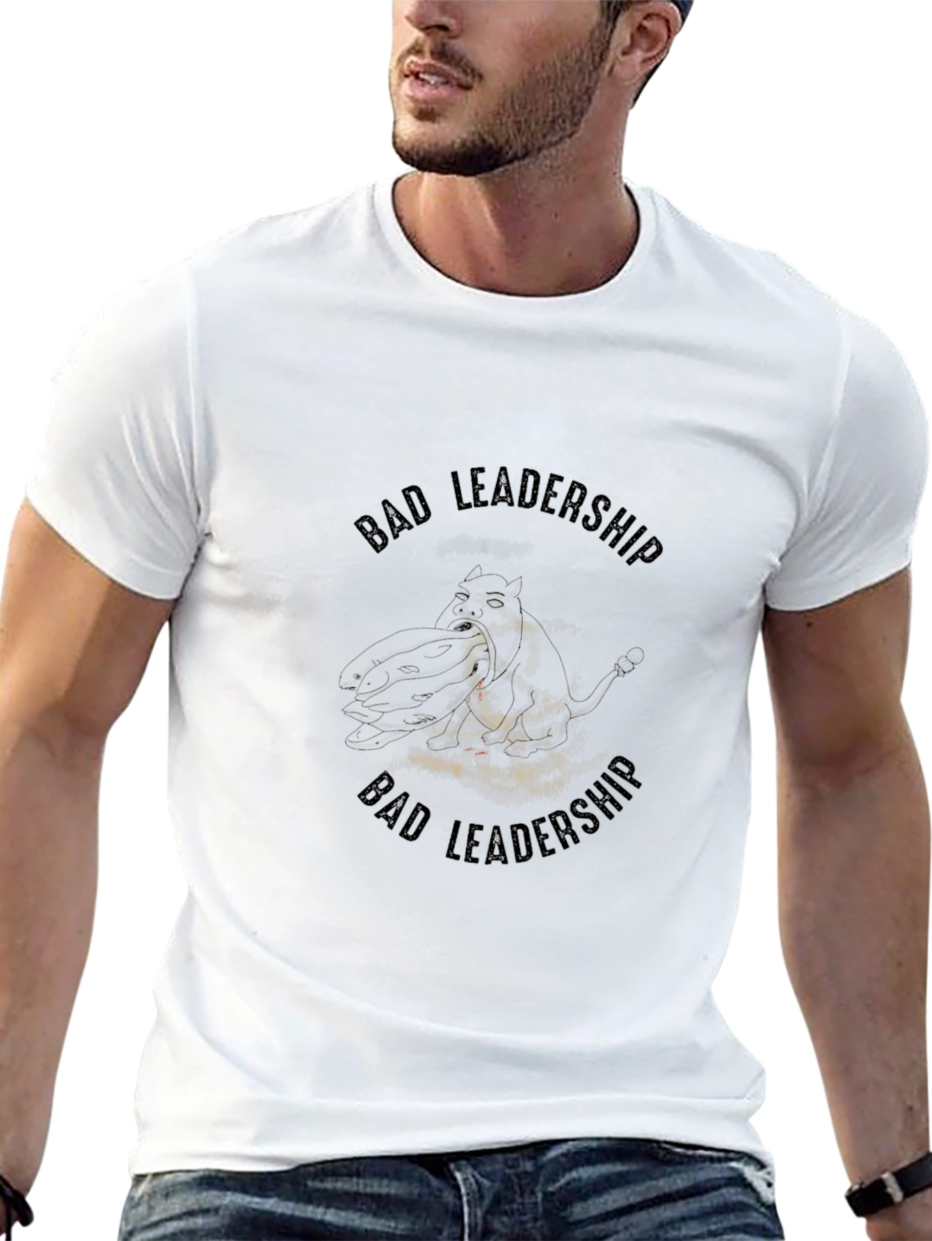 Bad Leadership Graphic Tee - Mens T-Shirt