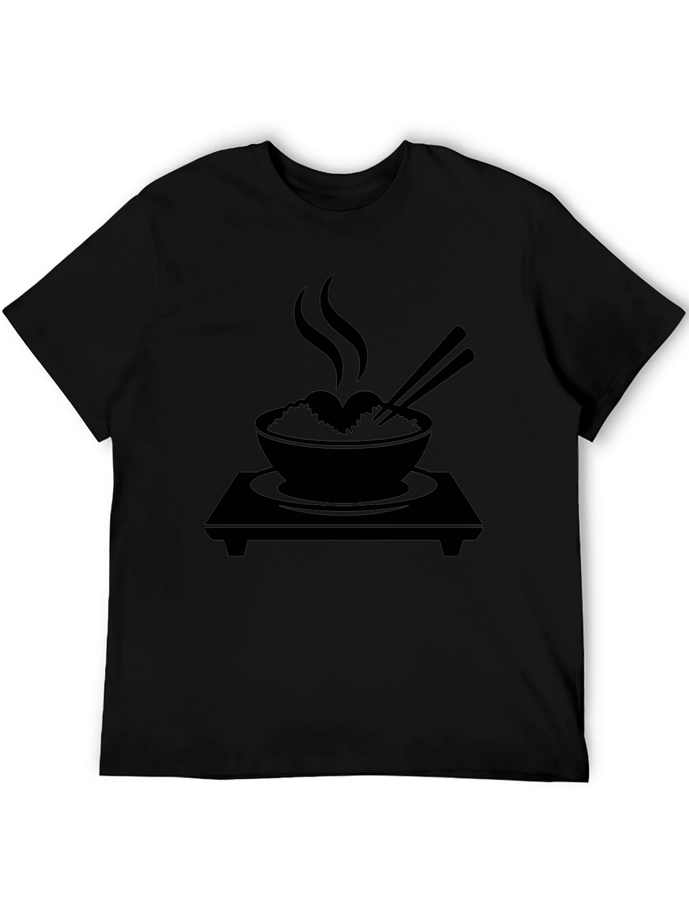 Rice Bowl Graphic Tee - Stylish Comfort