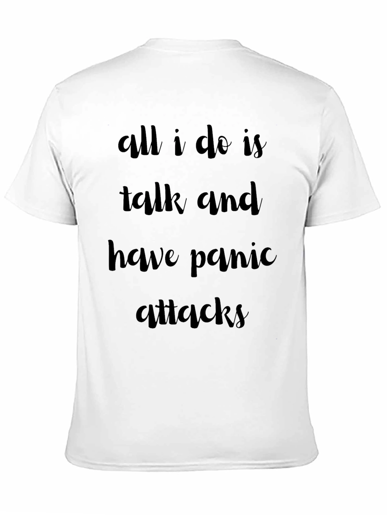 Panic Attack T-Shirt - Humorous Graphic Tee