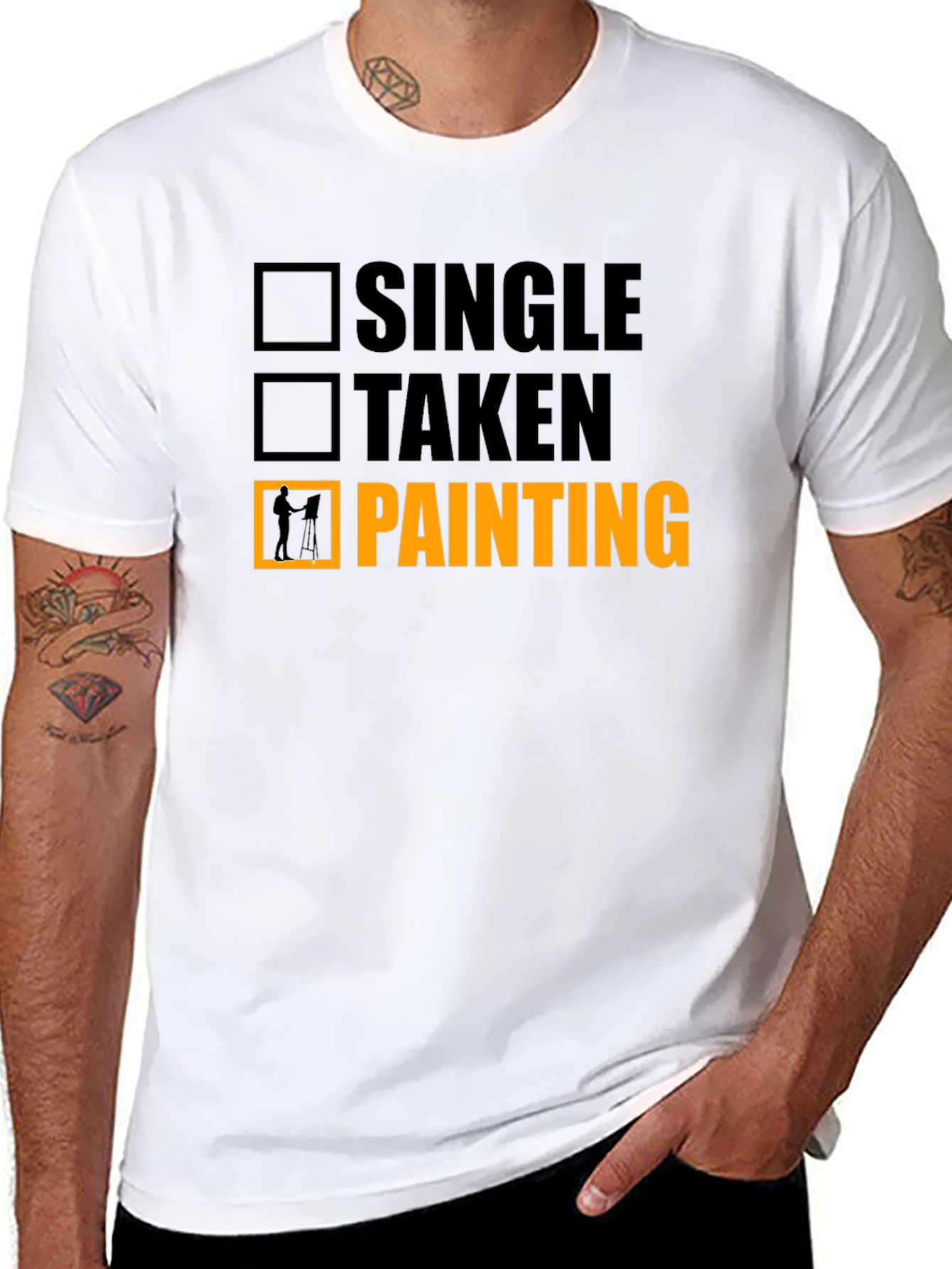 Painting Hobby T-Shirt - Single Taken Painter Tee