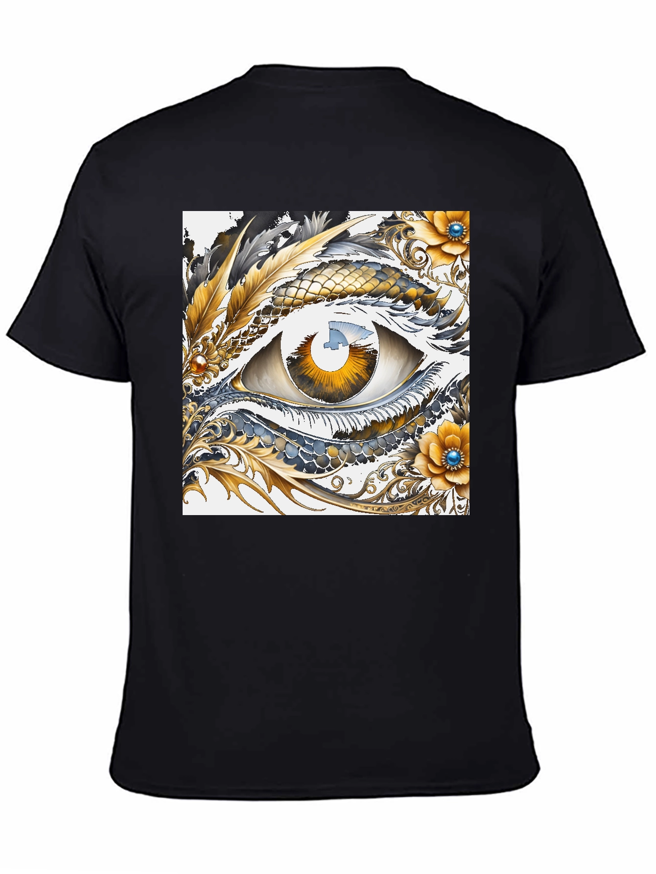 Eye Design Graphic Tee - Unique Art Shirt