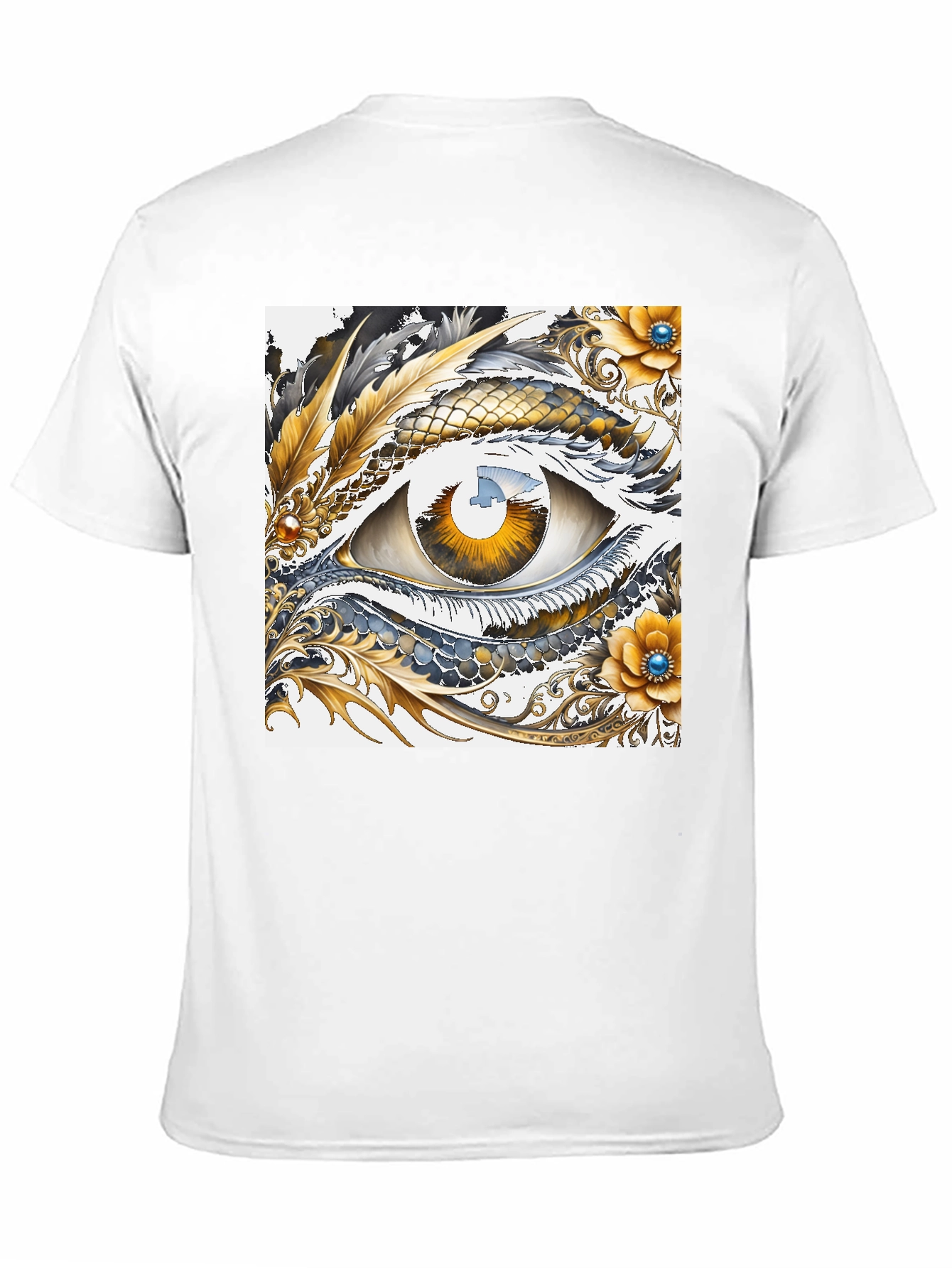 Eye Design Graphic Tee - Unique Art Shirt