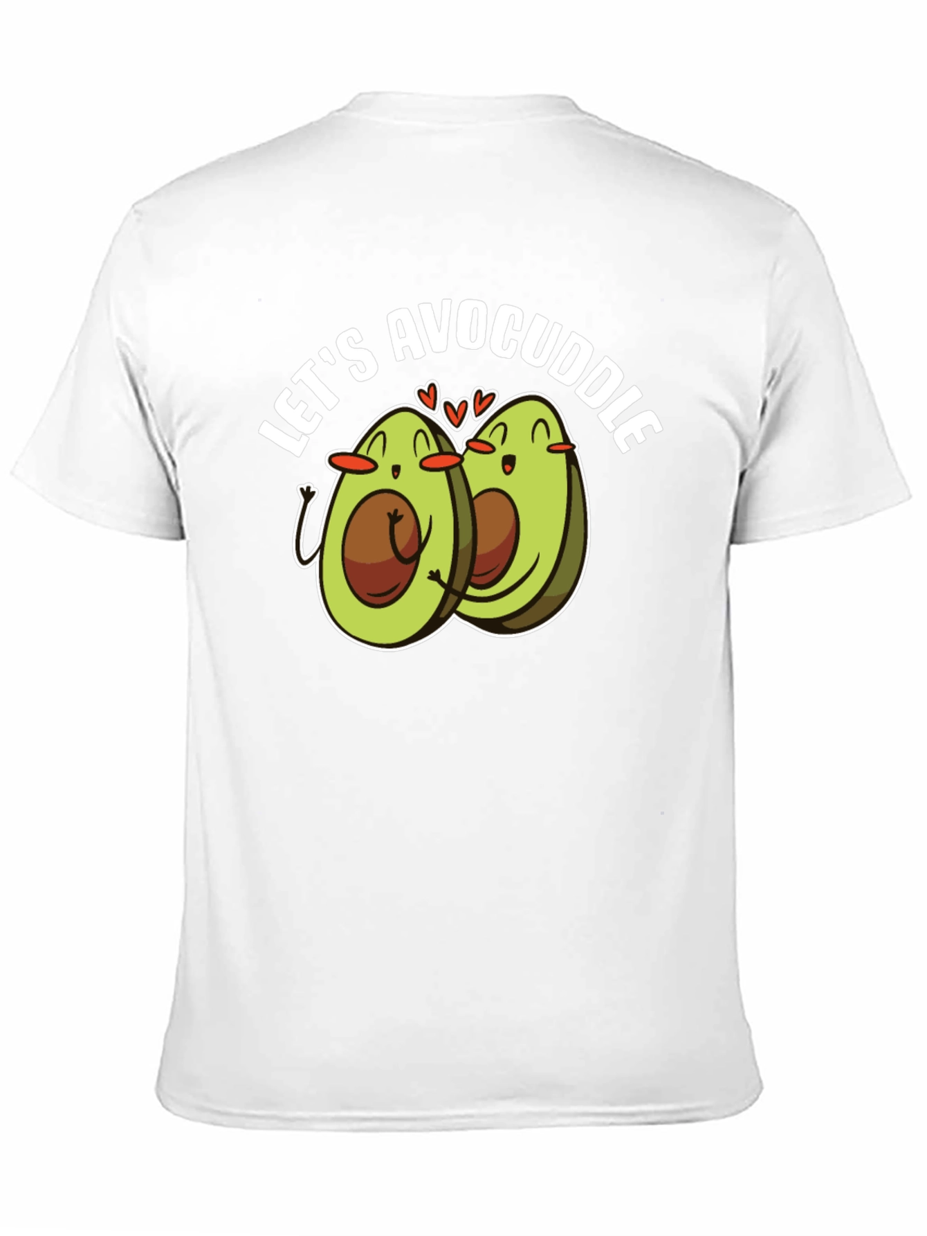 Avocado Cuddle T-Shirt - Cute Foodie Tee