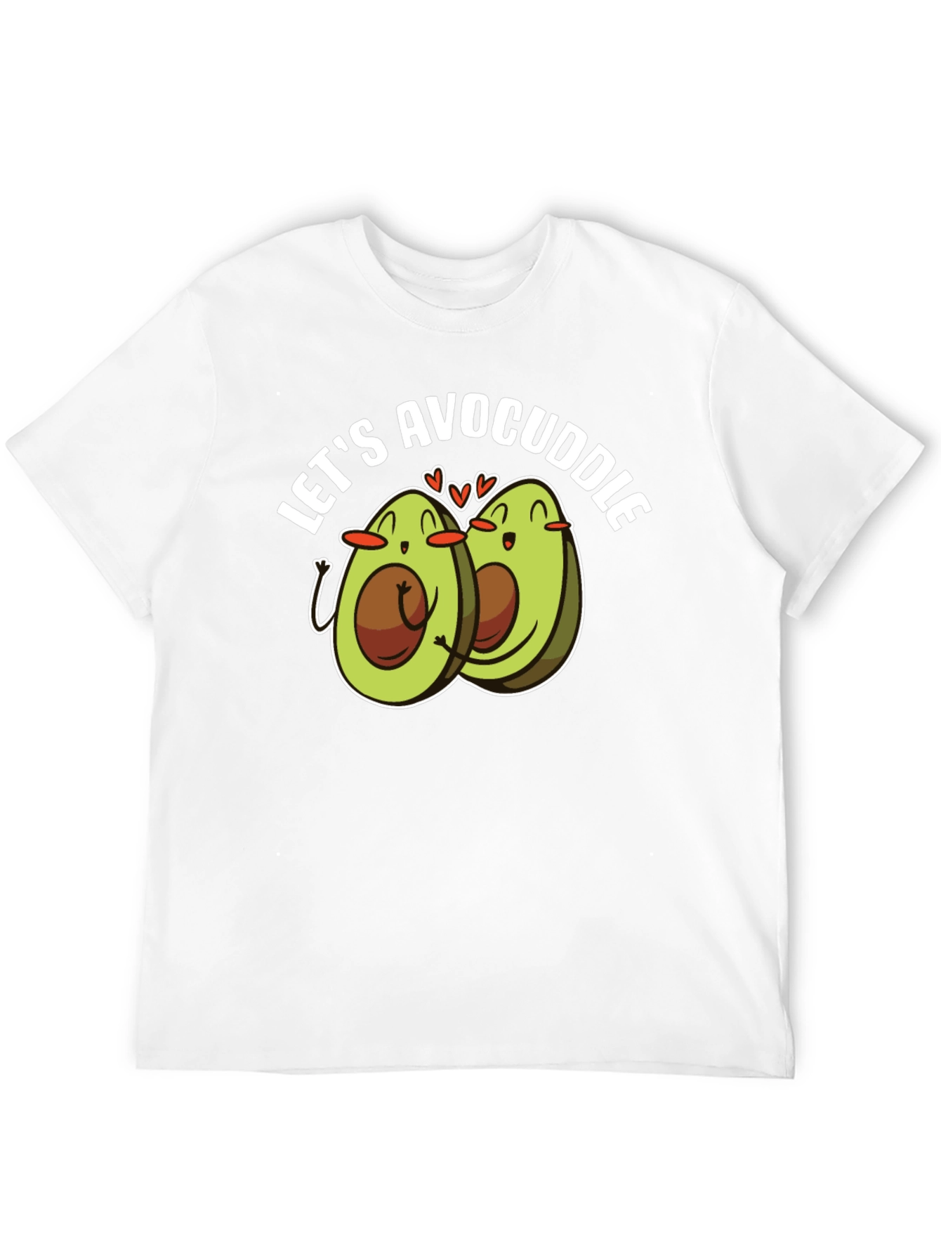 Avocado Cuddle T-Shirt - Cute Foodie Tee