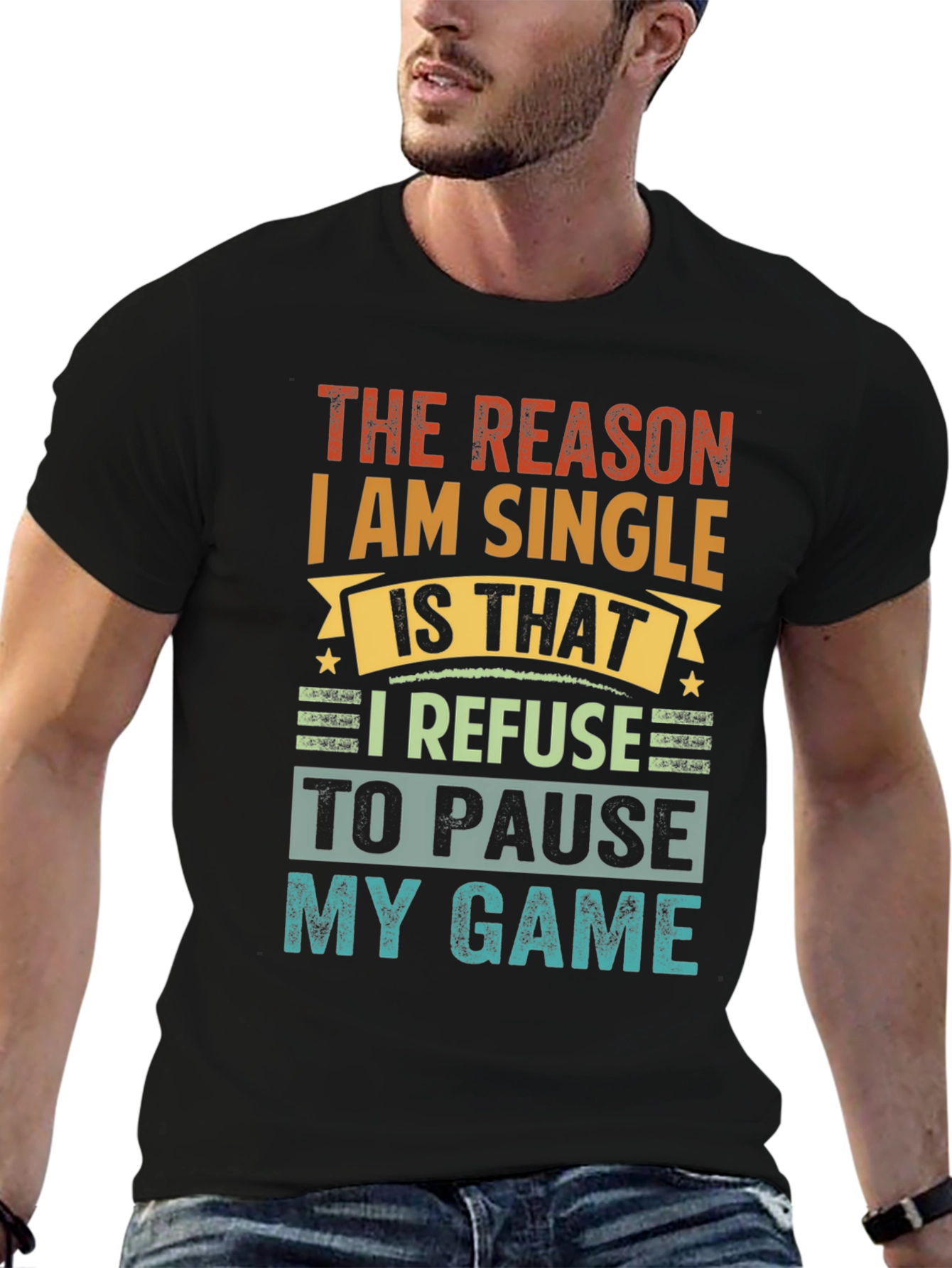 The Reason Im Single Gamer T-Shirt
